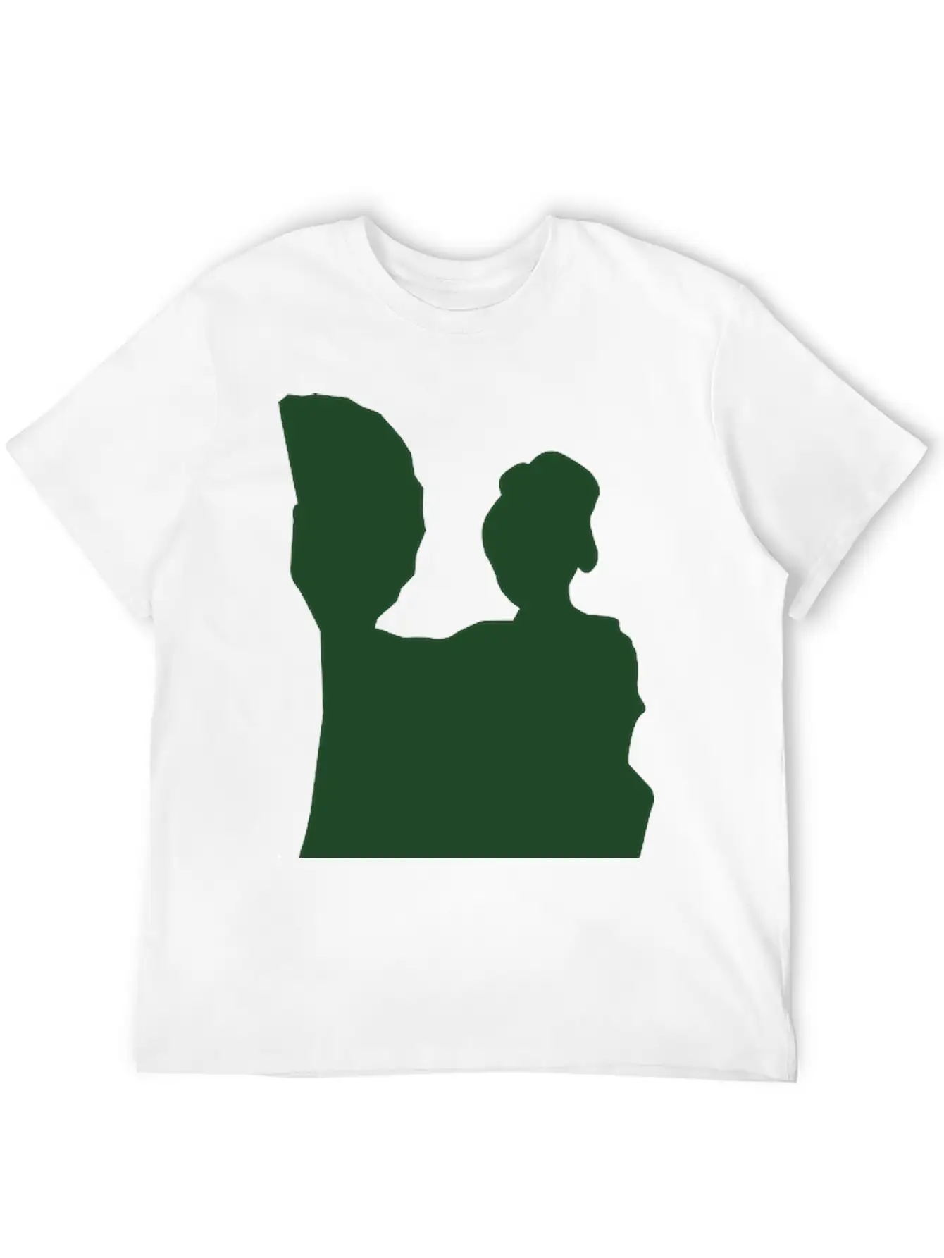 Vector Asian Silhouette Comfortable Minimalist Graphic Tee – Summer Style Essential