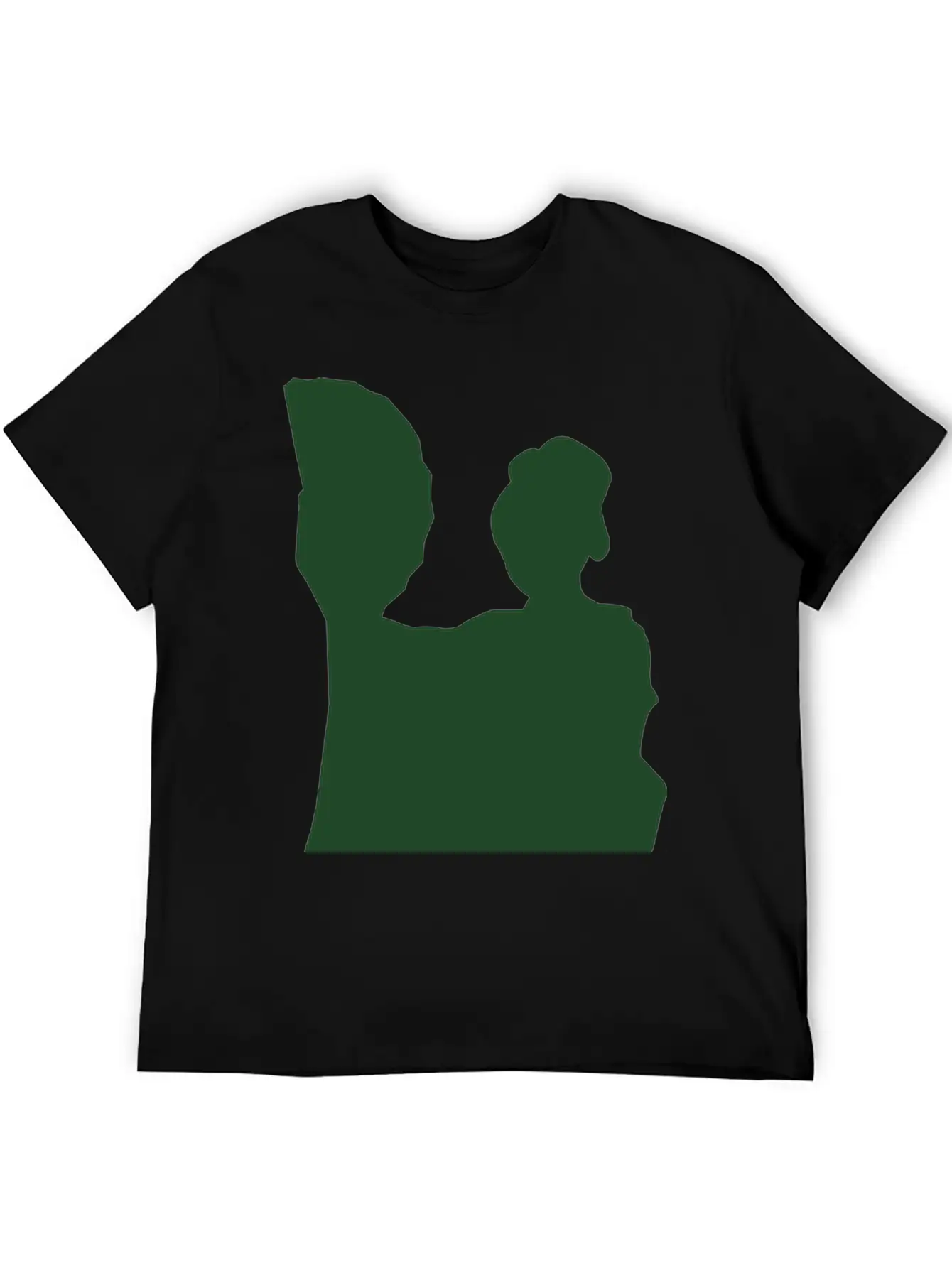 Vector Asian Silhouette Comfortable Minimalist Graphic Tee – Summer Style Essential