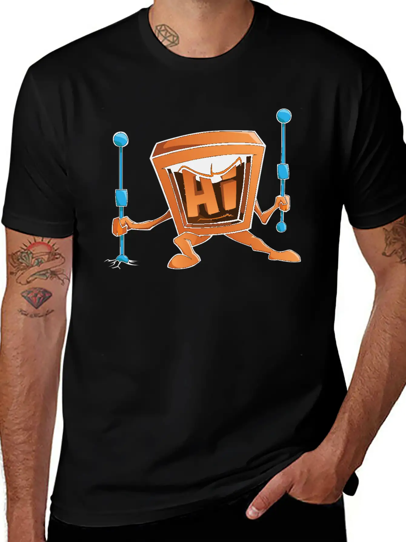 Vector Fighter Comfortable Minimalist Graphic Tee – Summer Style Essential
