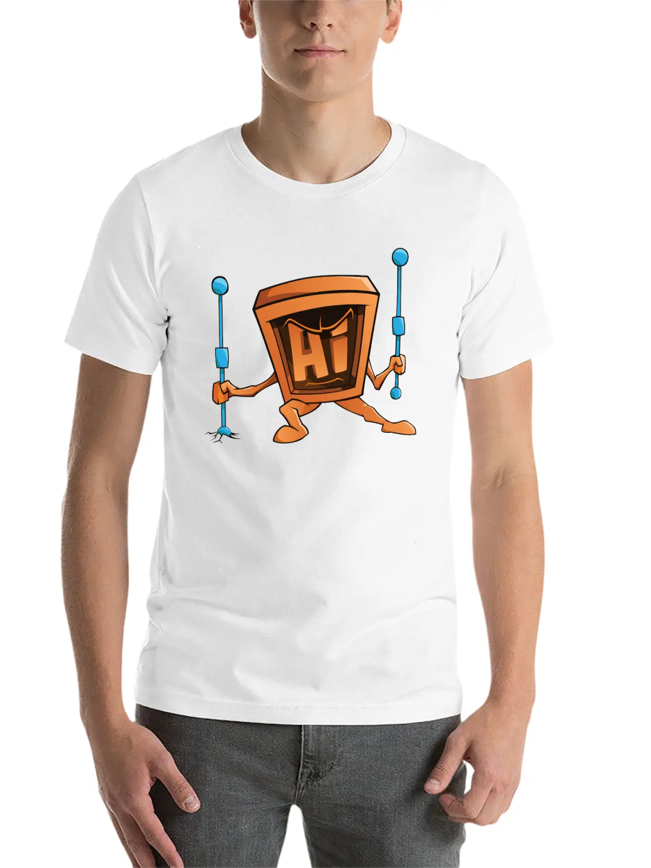 Vector Fighter Comfortable Minimalist Graphic Tee – Summer Style Essential