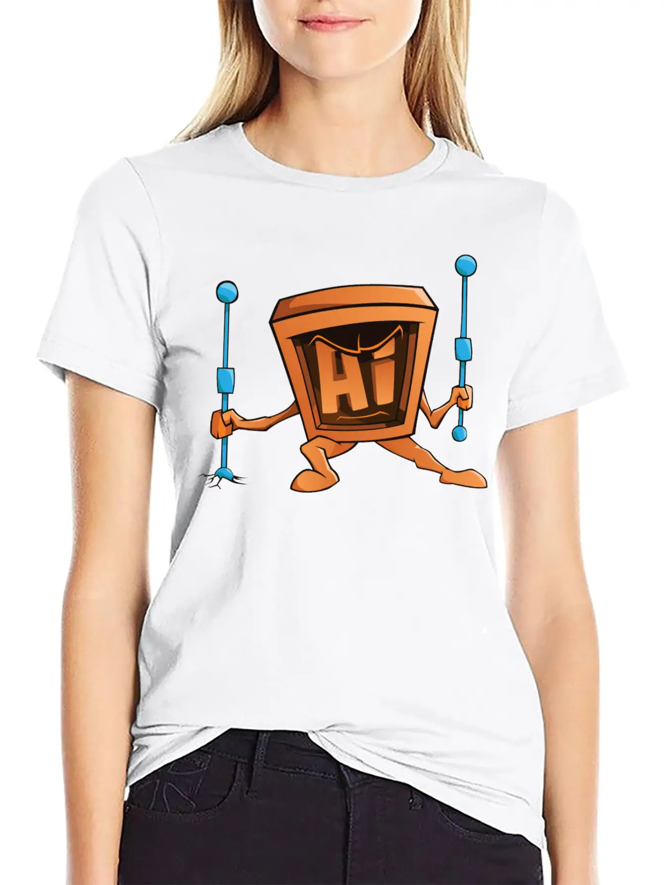 Vector Fighter Comfortable Minimalist Graphic Tee – Summer Style Essential