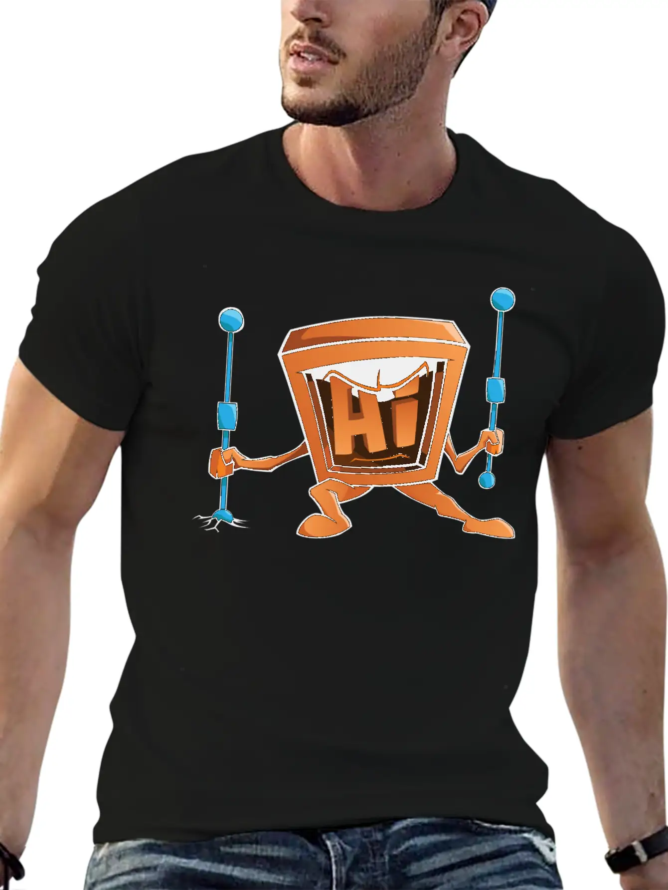 Vector Fighter Comfortable Minimalist Graphic Tee – Summer Style Essential
