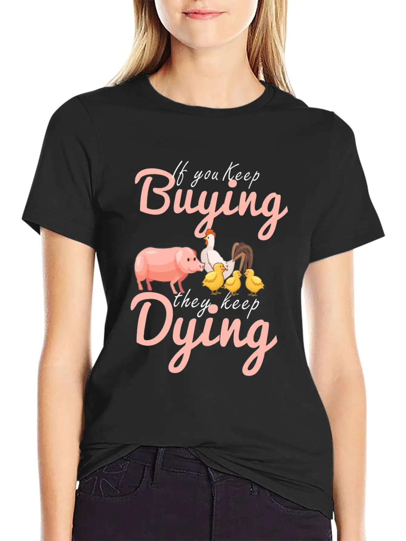Vegan Comfortable Minimalist Graphic Tee – Summer Style Essential