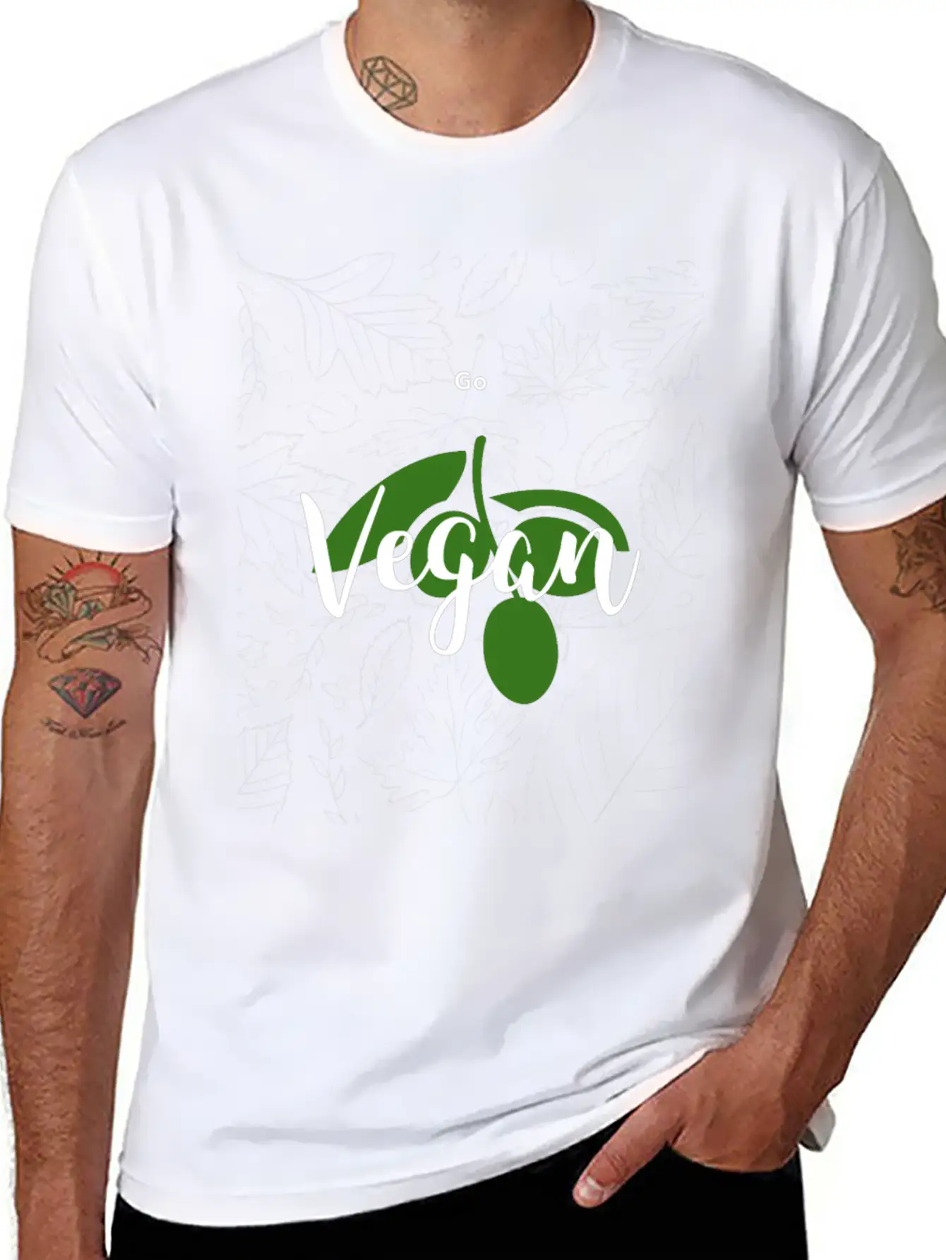 Vegan Essential Unisex Summer Tee – Soft Cotton Casual Fit