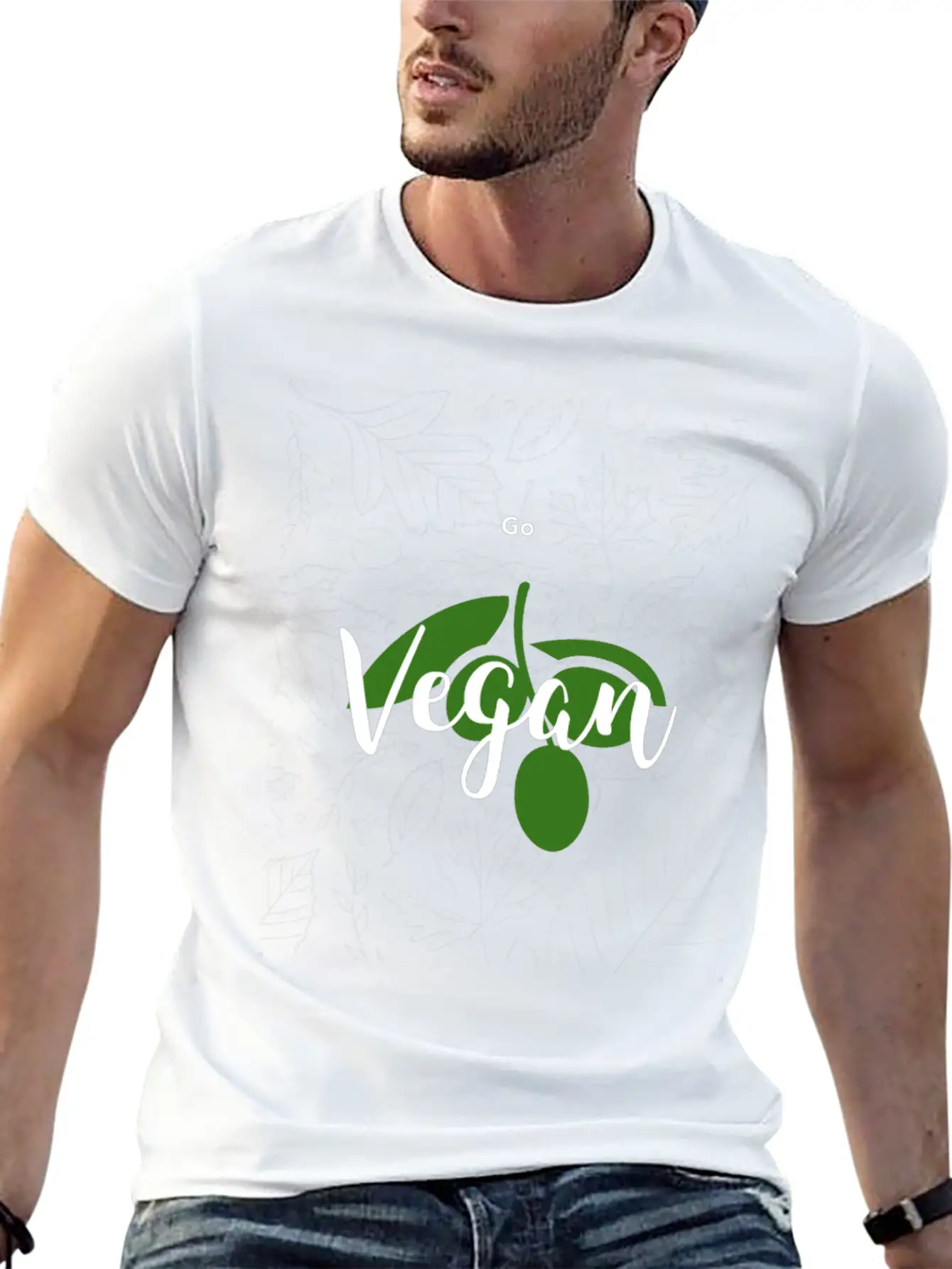 Vegan Essential Unisex Summer Tee – Soft Cotton Casual Fit