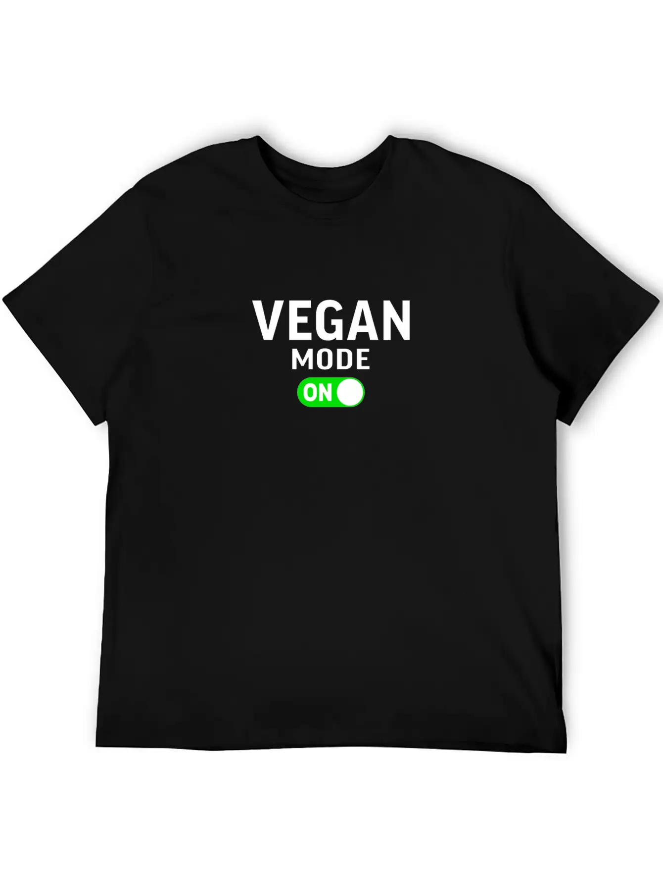Vegan Mode On Timeless Short Sleeve Tee – Comfy And Minimalist Design