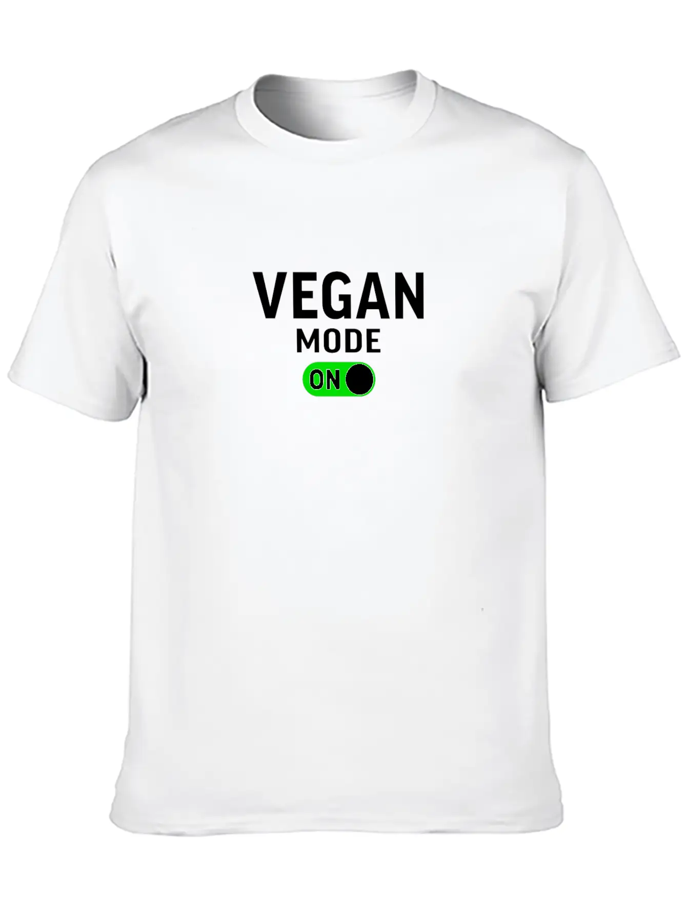 Vegan Mode On Timeless Short Sleeve Tee – Comfy And Minimalist Design