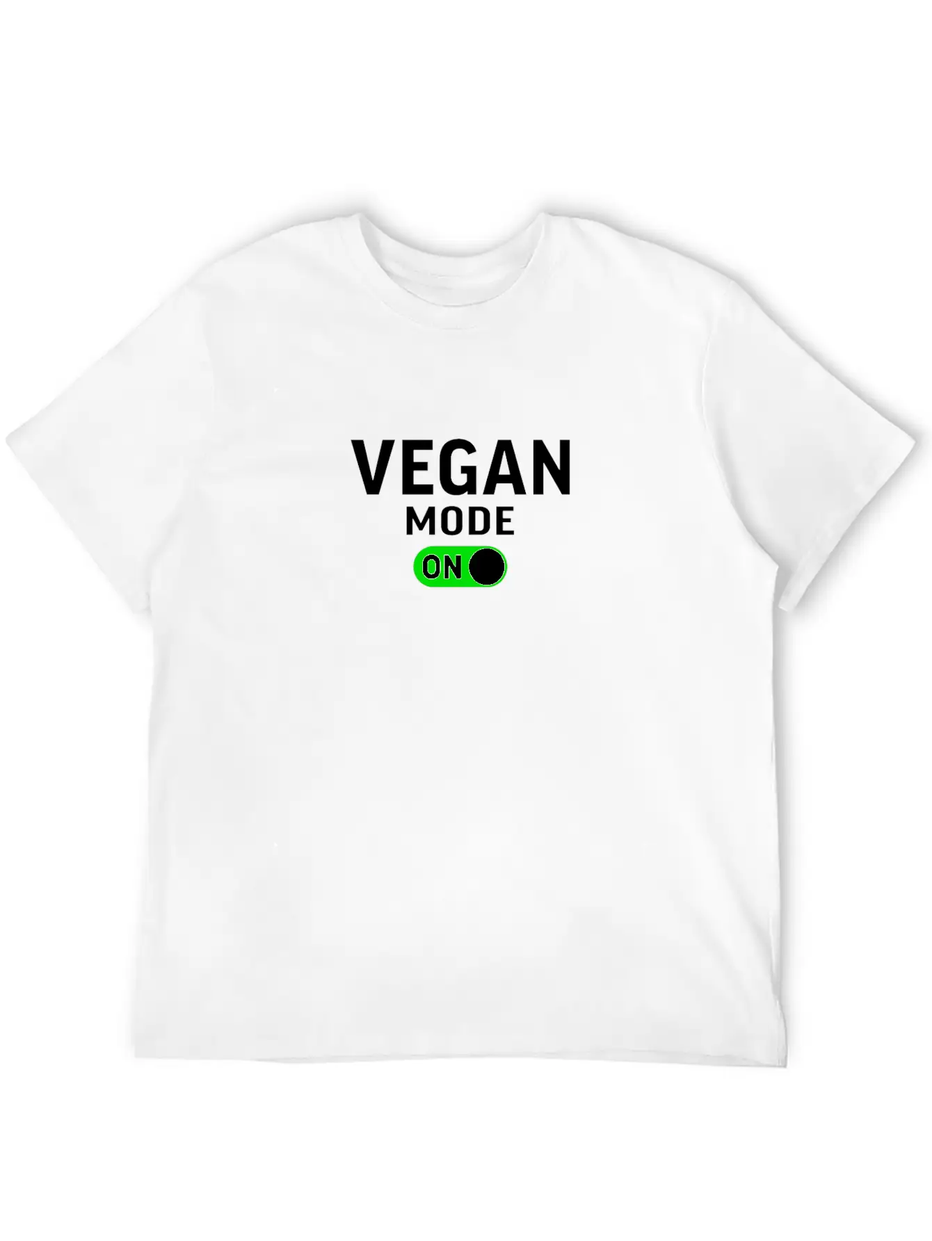 Vegan Mode On Timeless Short Sleeve Tee – Comfy And Minimalist Design