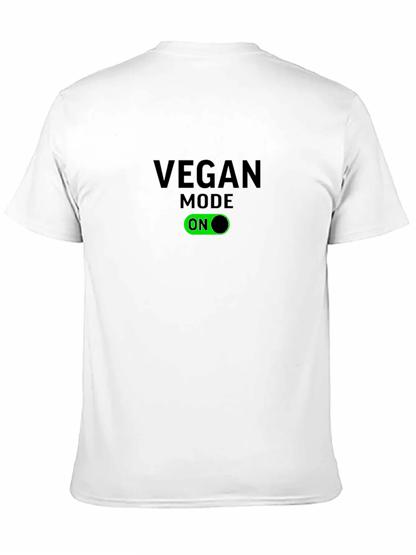 Vegan Mode On Timeless Short Sleeve Tee – Comfy And Minimalist Design