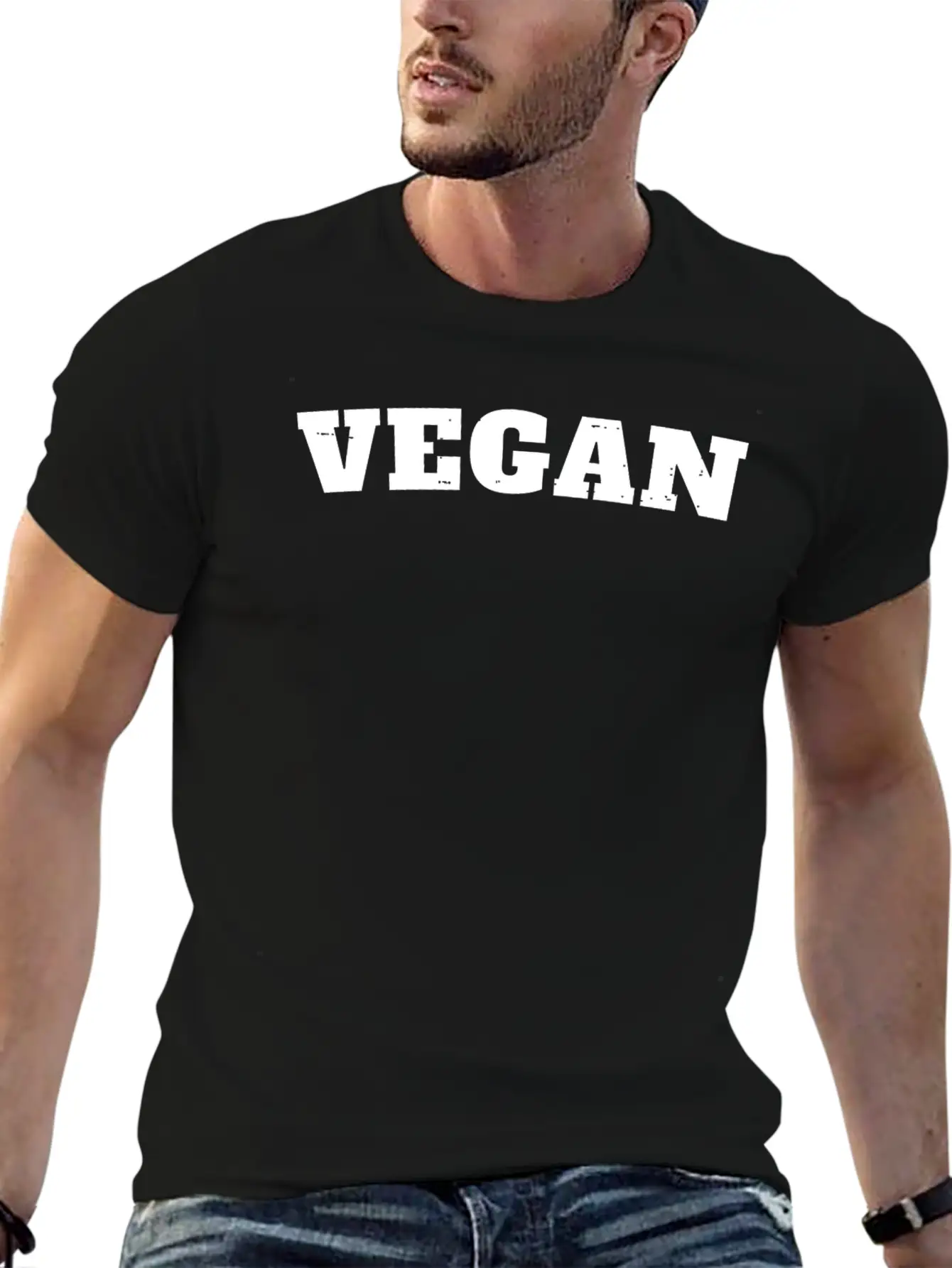 Vegan Unisex Short Sleeve Soft Cotton T-Shirt – Casual Everyday Wear