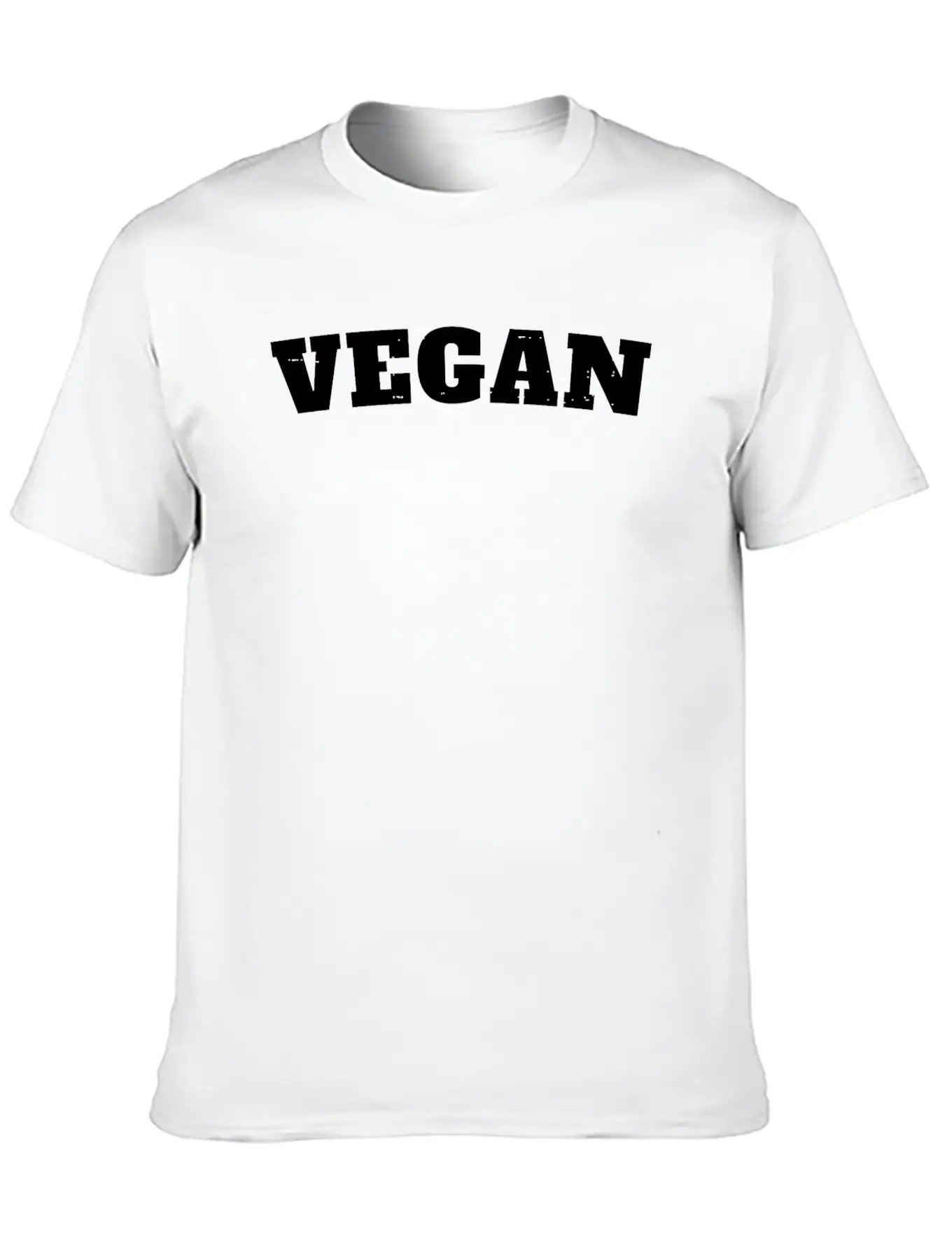 Vegan Unisex Short Sleeve Soft Cotton T-Shirt – Casual Everyday Wear