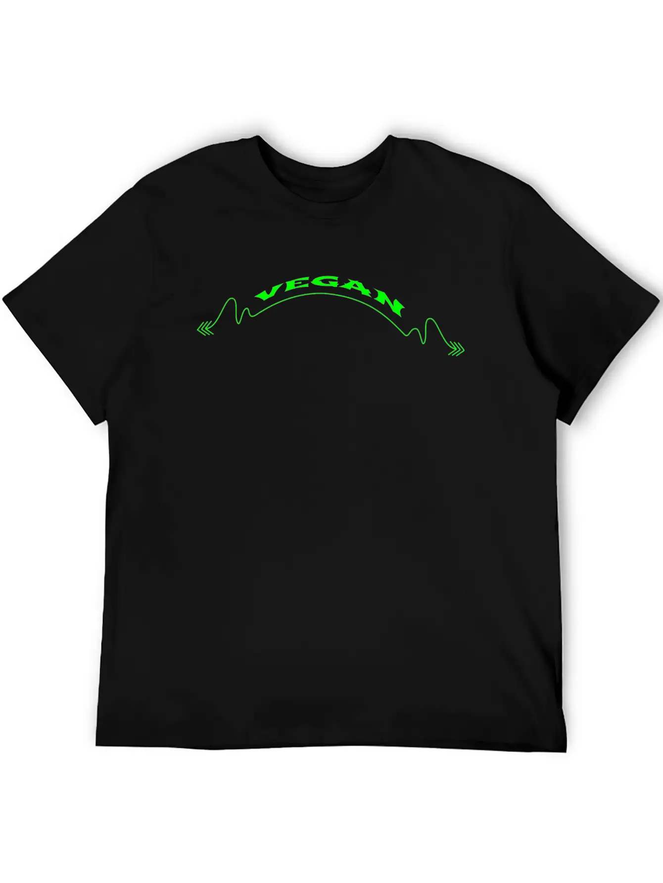 Vegan - Vegan Comfortable Minimalist Graphic Tee – Summer Style Essential