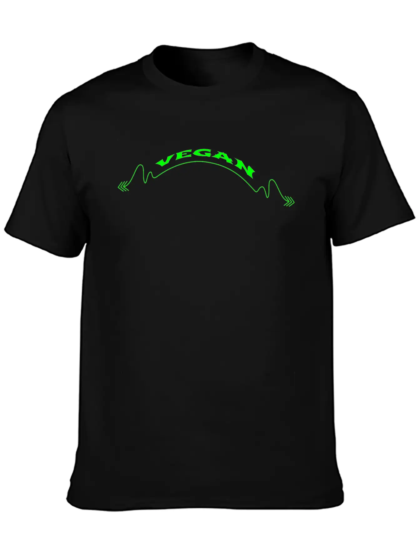 Vegan - Vegan Comfortable Minimalist Graphic Tee – Summer Style Essential
