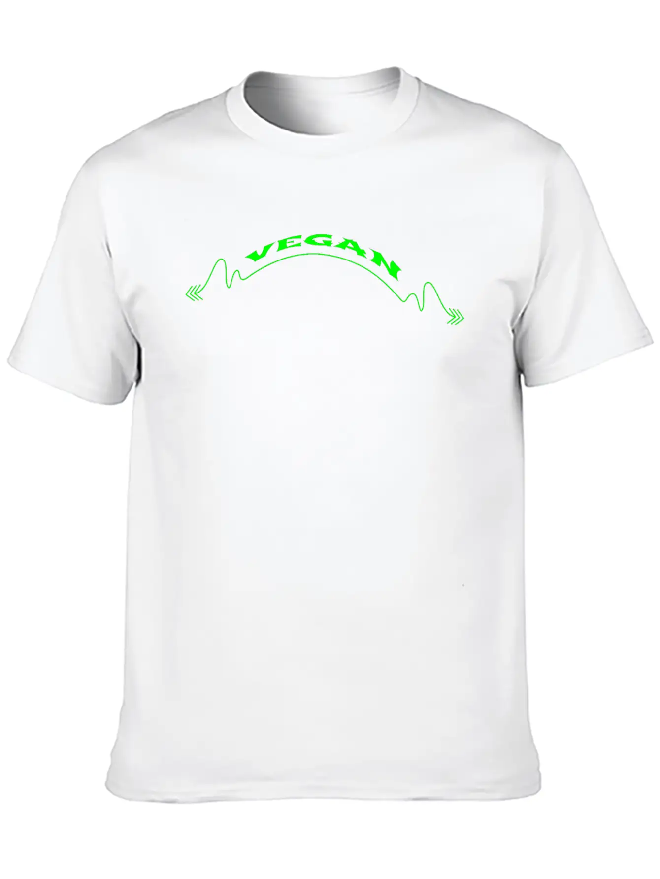 Vegan - Vegan Comfortable Minimalist Graphic Tee – Summer Style Essential