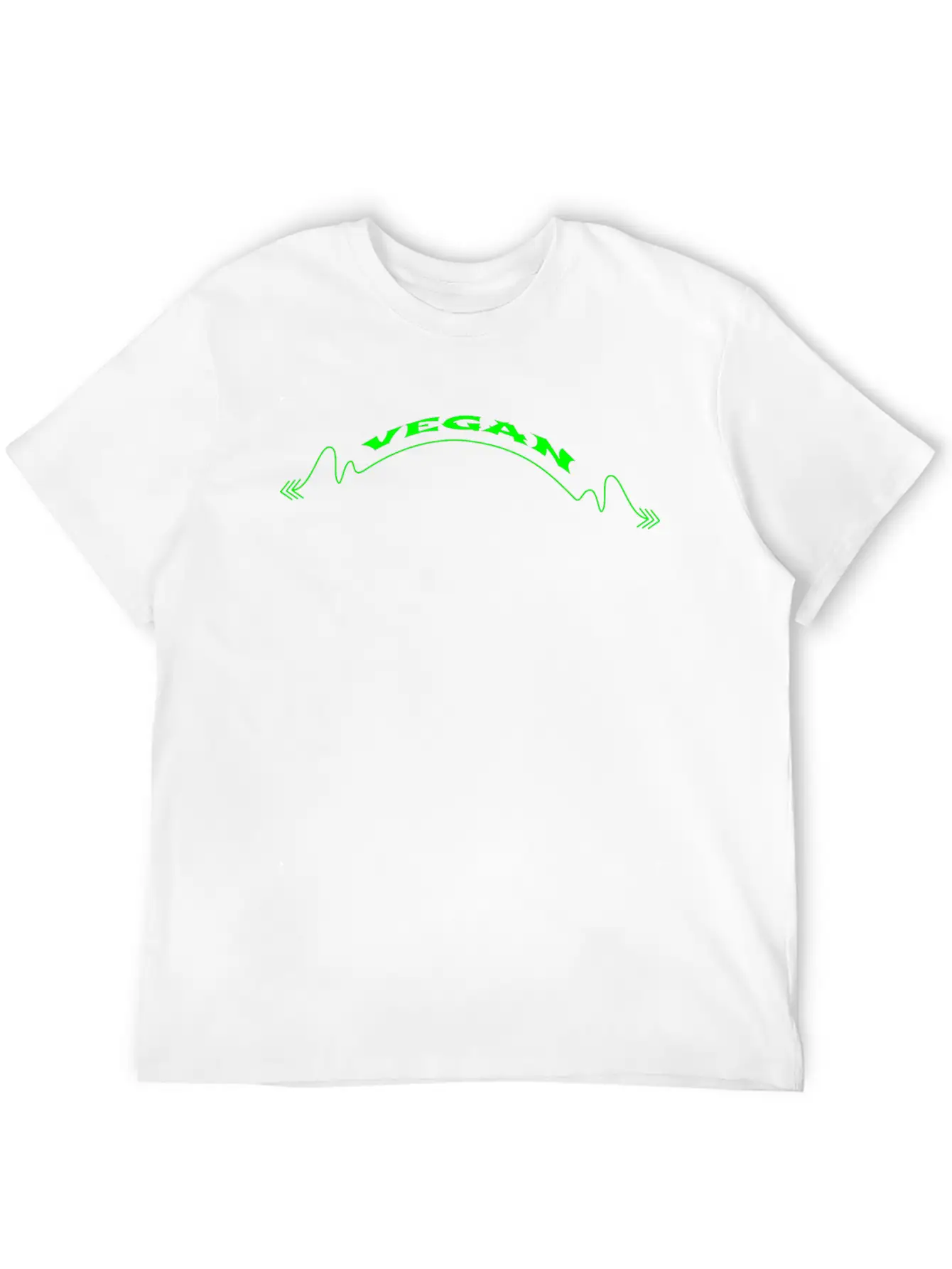 Vegan - Vegan Comfortable Minimalist Graphic Tee – Summer Style Essential