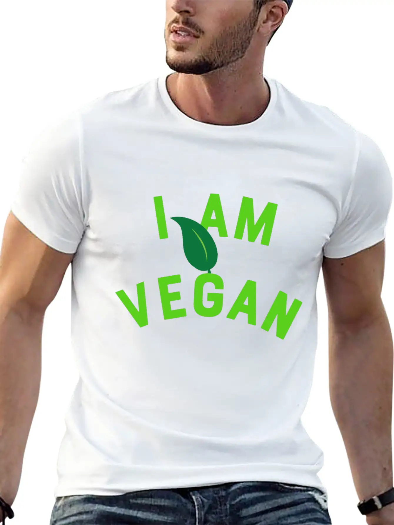 Vegan Vegetarian Animal Welfare Gift Idea Basic Graphic T-Shirt – Daily Comfort In Soft Cotton