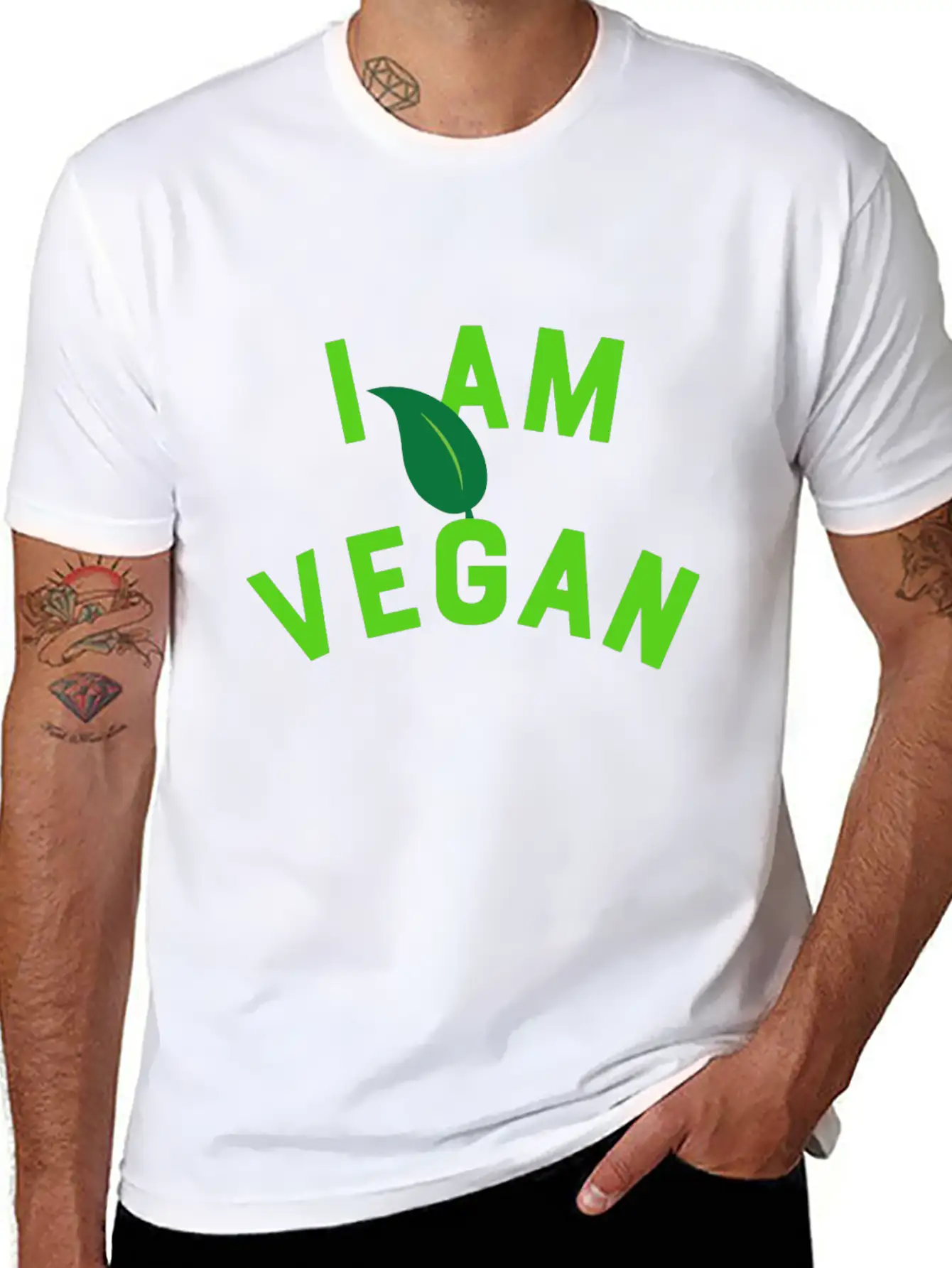 Vegan Vegetarian Animal Welfare Gift Idea Basic Graphic T-Shirt – Daily Comfort In Soft Cotton