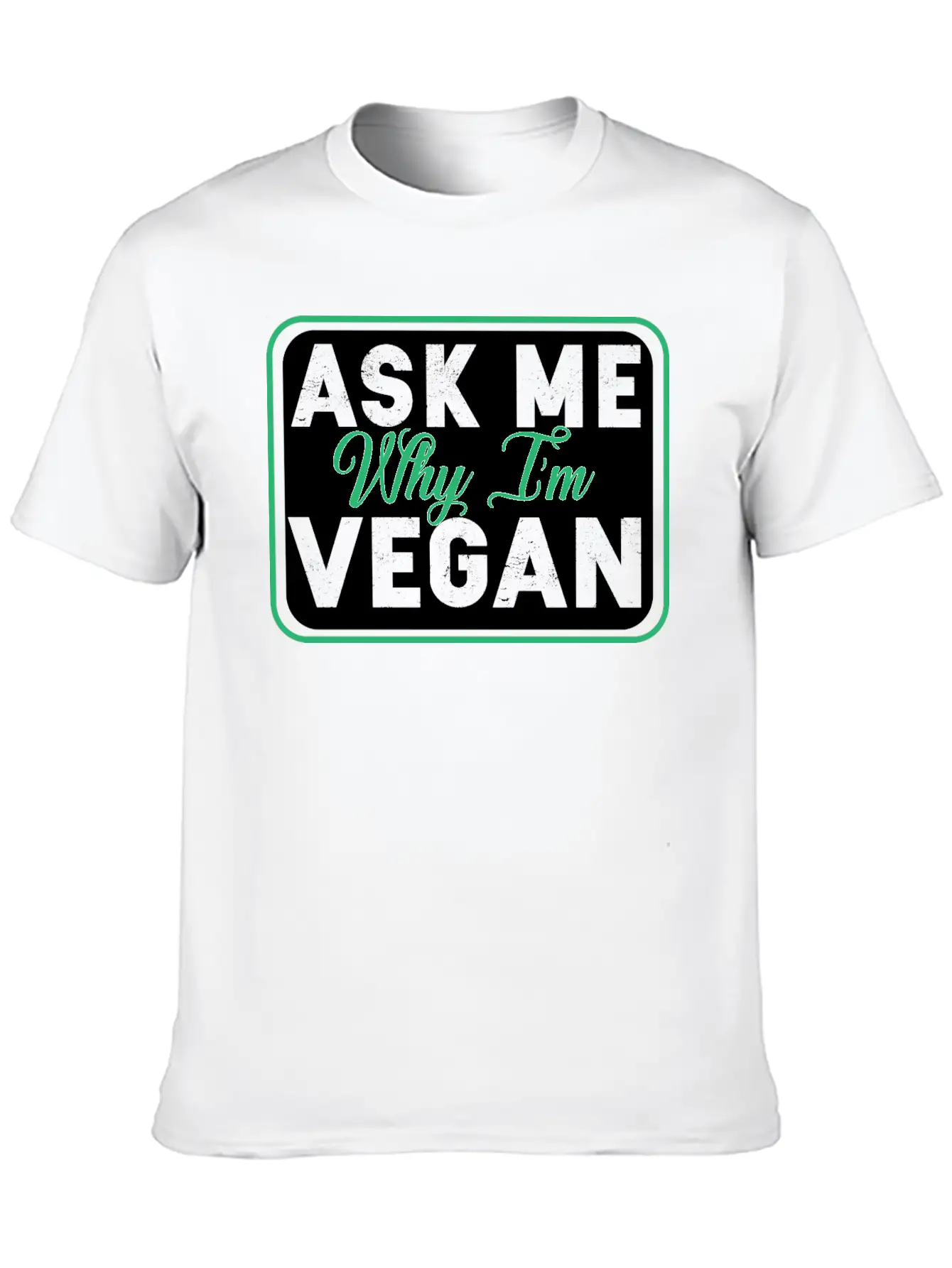 Vegan Vegetarian Animal Welfare Gift Idea Stylish Everyday T-Shirt – Unisex Basic Cotton Tee