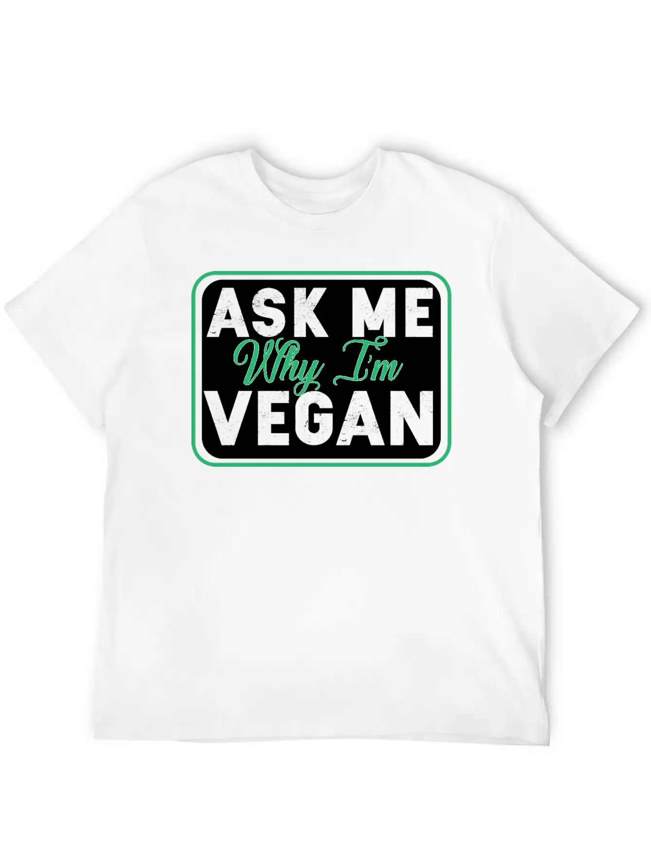 Vegan Vegetarian Animal Welfare Gift Idea Stylish Everyday T-Shirt – Unisex Basic Cotton Tee