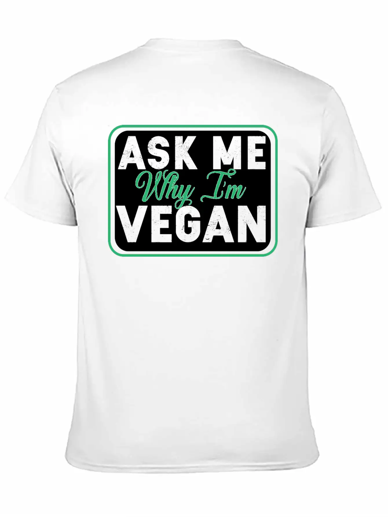 Vegan Vegetarian Animal Welfare Gift Idea Stylish Everyday T-Shirt – Unisex Basic Cotton Tee