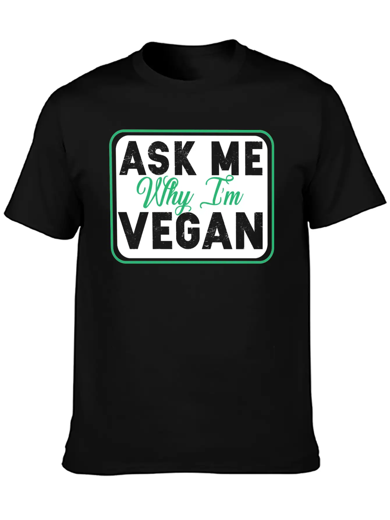 Vegan Vegetarian Animal Welfare Gift Idea Stylish Everyday T-Shirt – Unisex Basic Cotton Tee