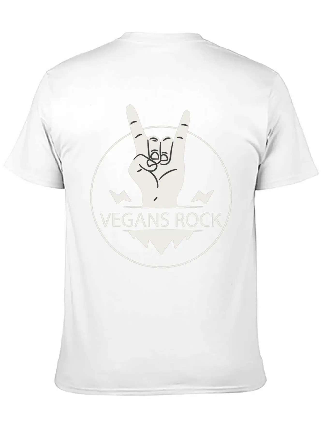 Vegan Vegetarian Animal Welfare Gift Idea Unisex Short Sleeve Soft Cotton T-Shirt – Casual Everyday Wear