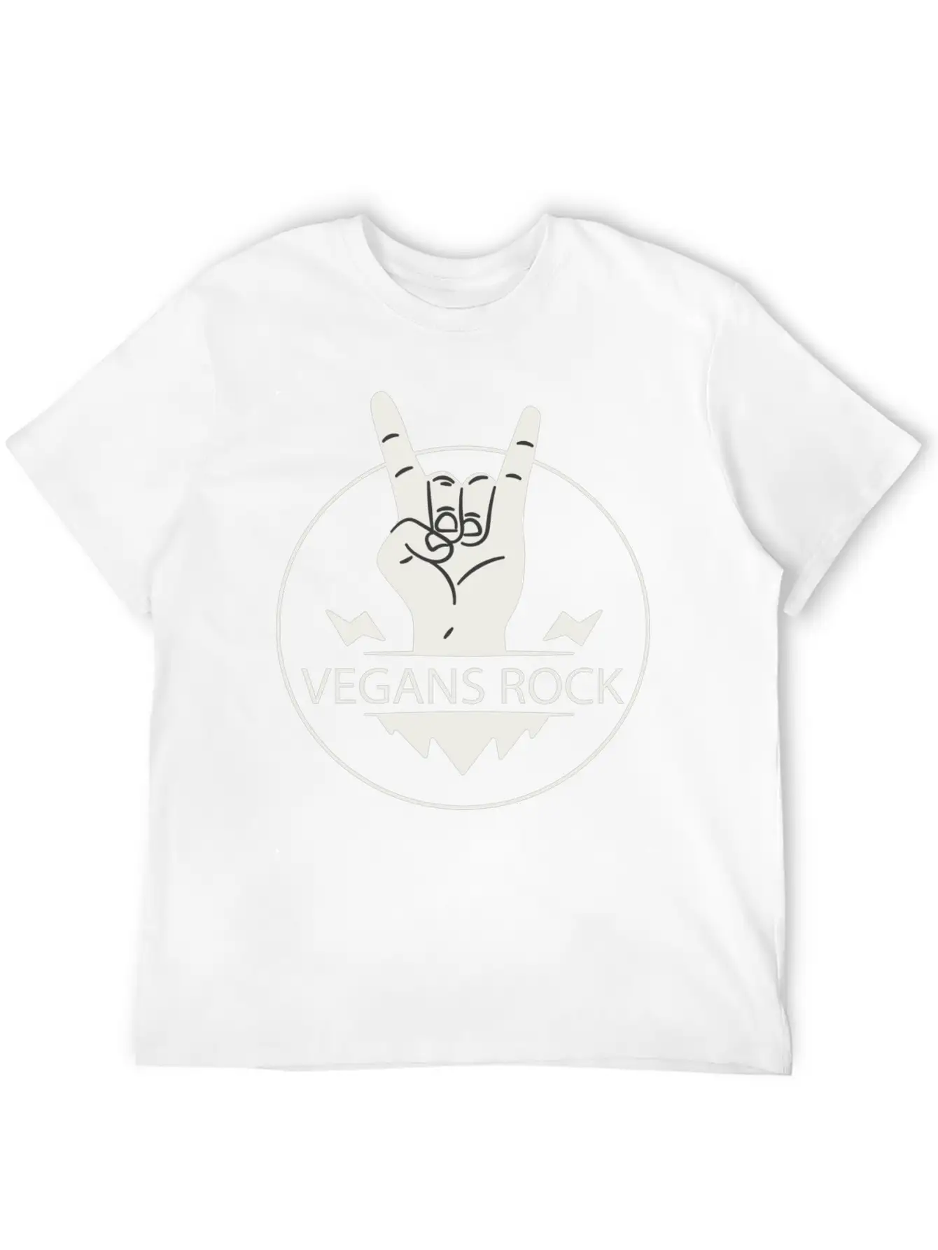 Vegan Vegetarian Animal Welfare Gift Idea Unisex Short Sleeve Soft Cotton T-Shirt – Casual Everyday Wear