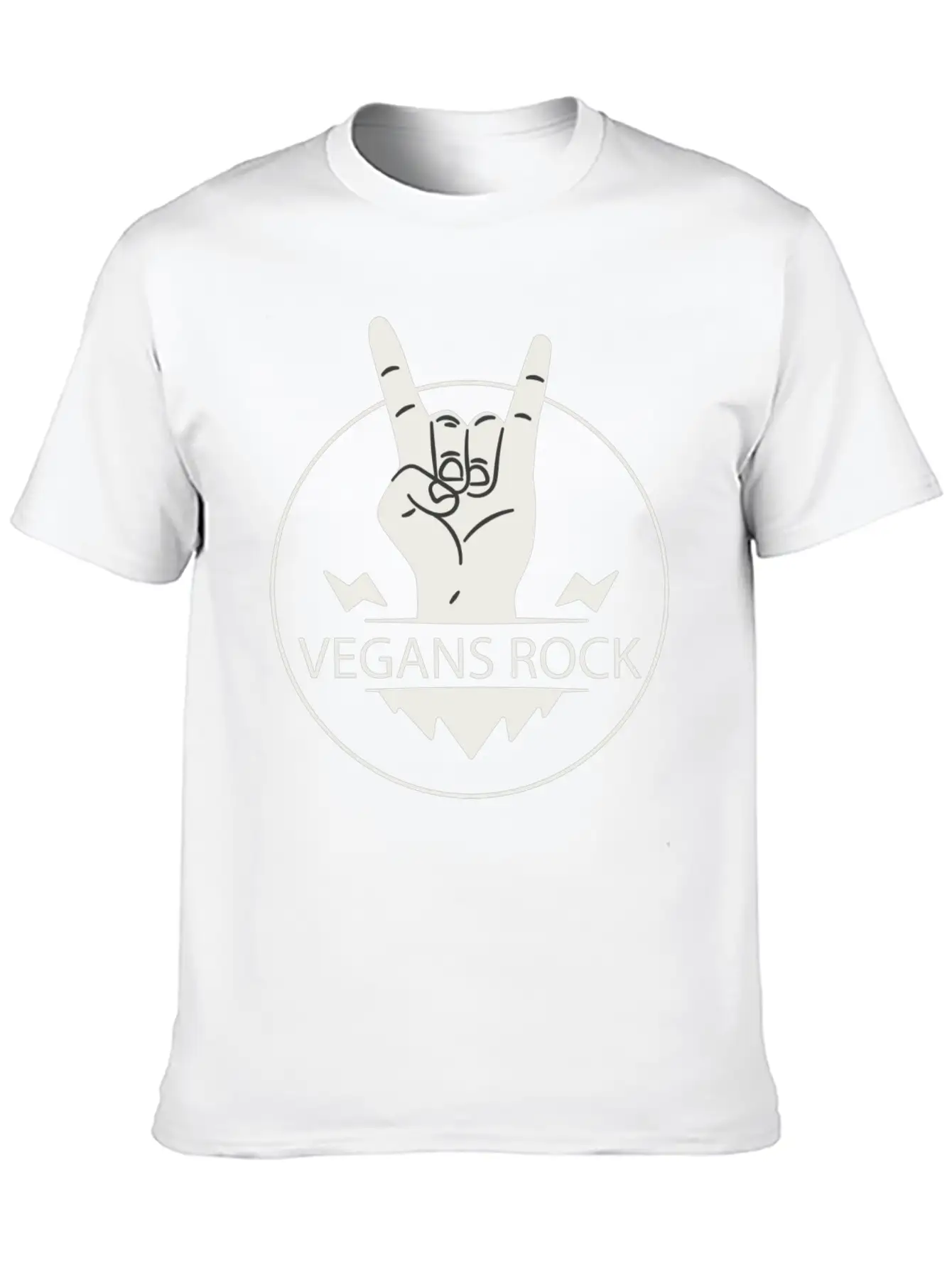 Vegan Vegetarian Animal Welfare Gift Idea Unisex Short Sleeve Soft Cotton T-Shirt – Casual Everyday Wear