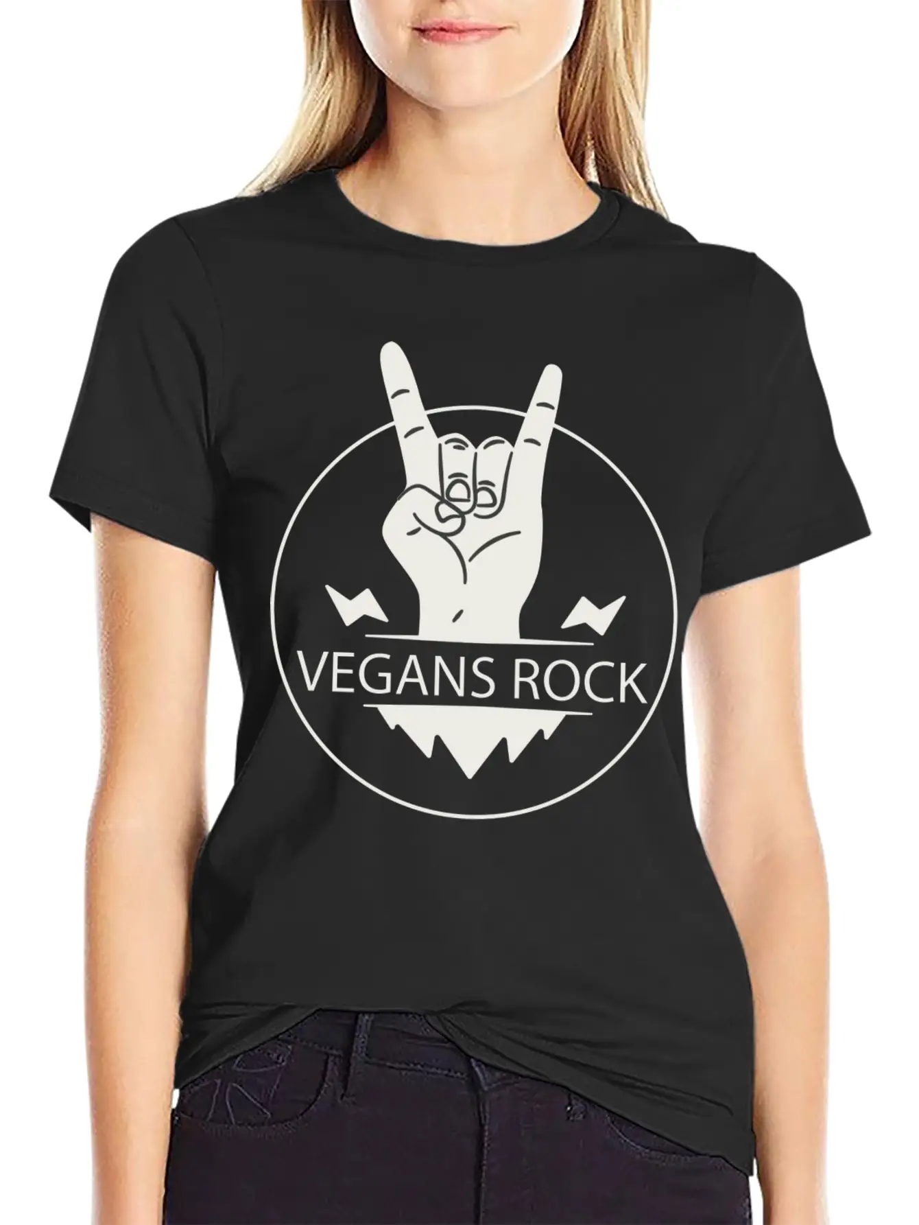 Vegan Vegetarian Animal Welfare Gift Idea Unisex Short Sleeve Soft Cotton T-Shirt – Casual Everyday Wear