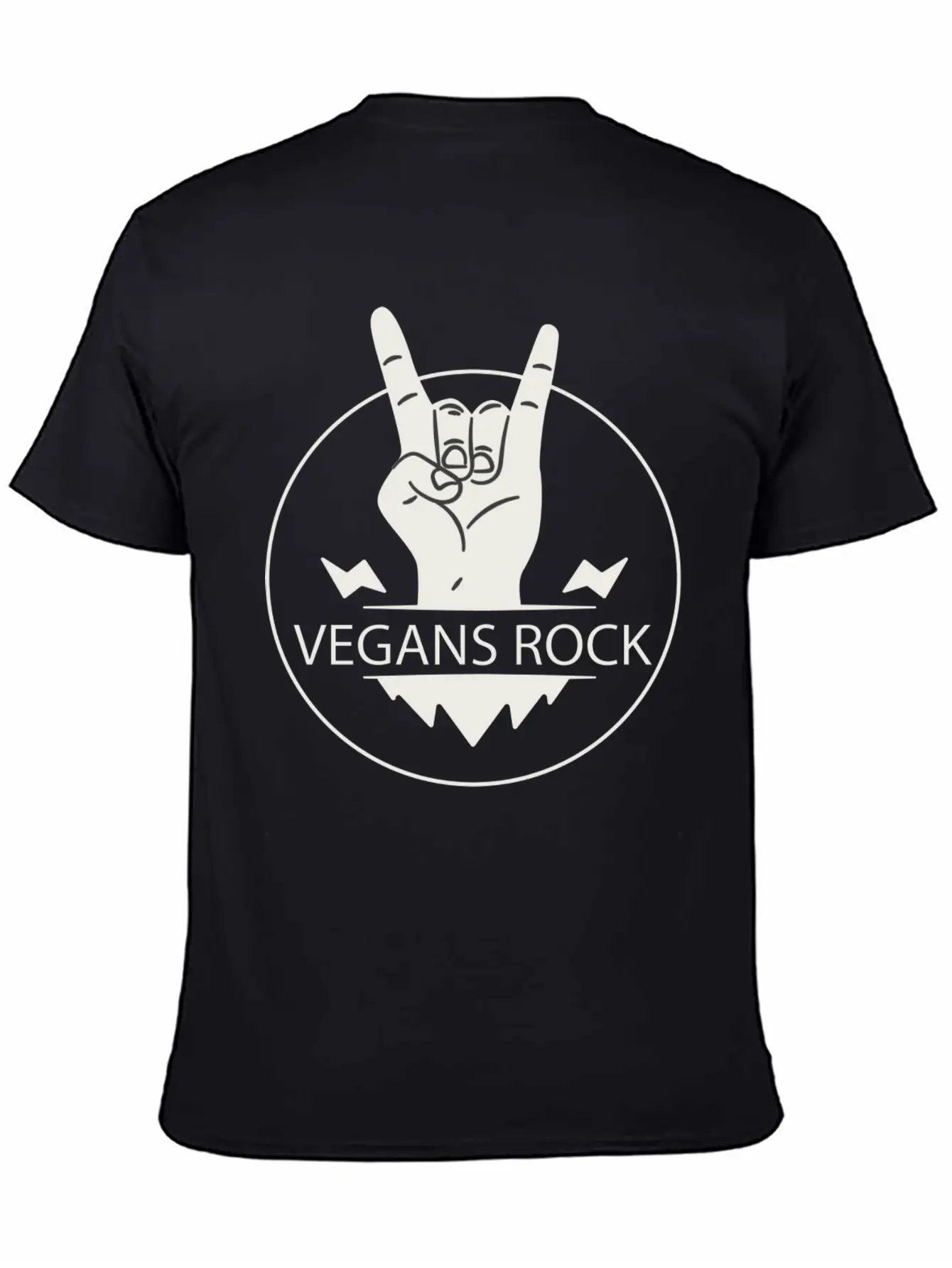 Vegan Vegetarian Animal Welfare Gift Idea Unisex Short Sleeve Soft Cotton T-Shirt – Casual Everyday Wear