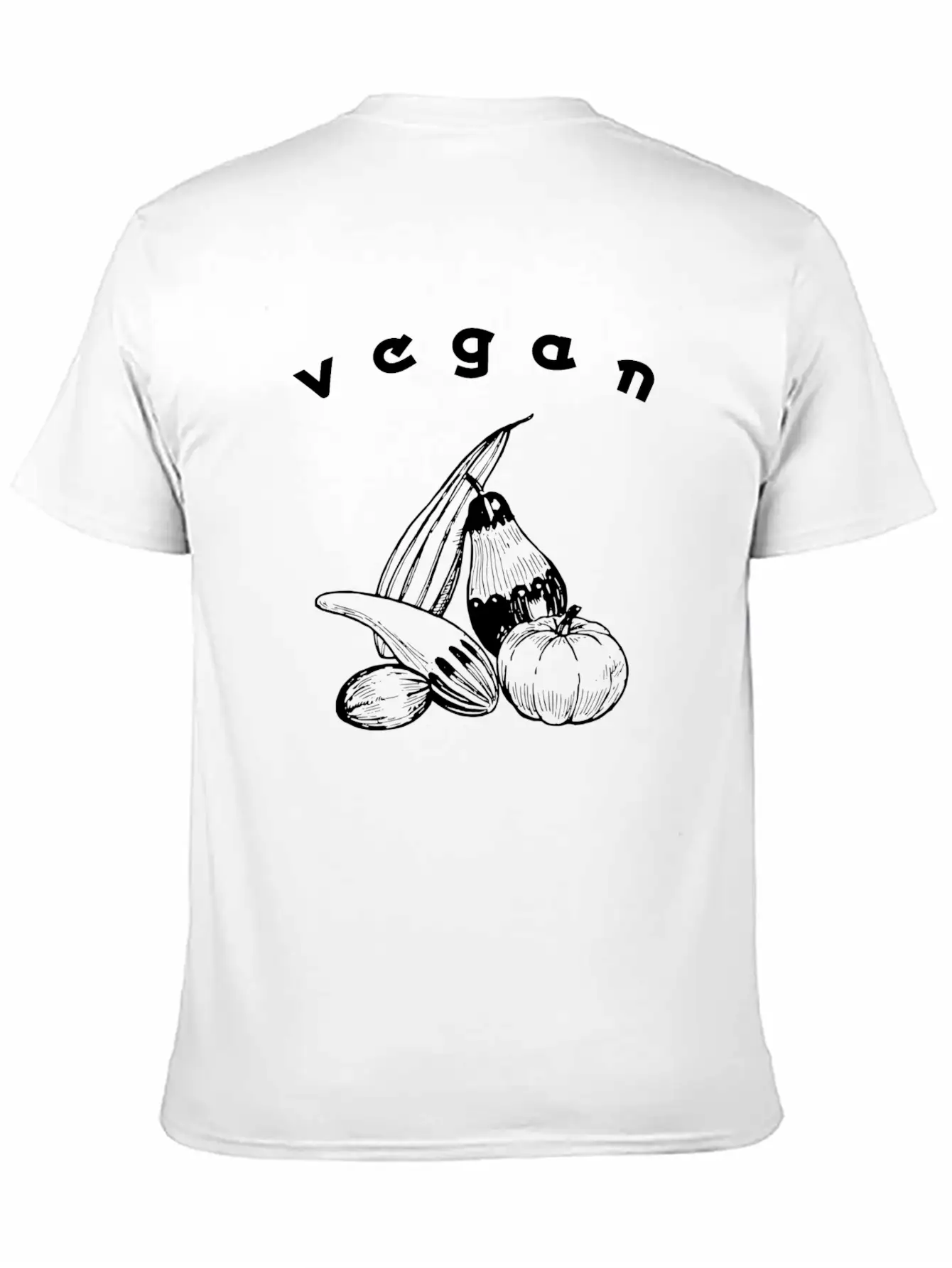 Vegan Veggie Organic Vegetables Diet Eat Healthy Basic Graphic T-Shirt – Daily Comfort In Soft Cotton