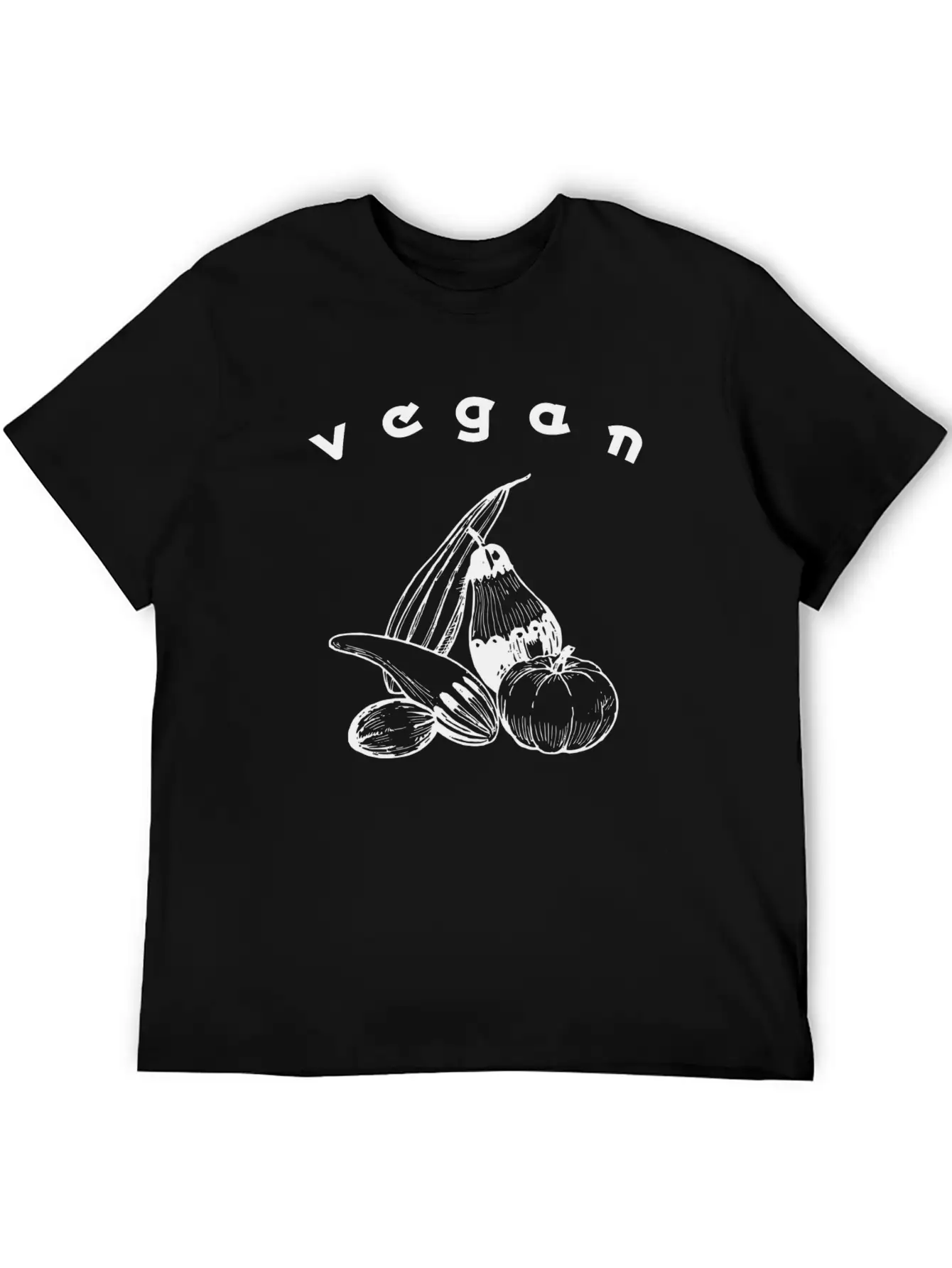 Vegan Veggie Organic Vegetables Diet Eat Healthy Basic Graphic T-Shirt – Daily Comfort In Soft Cotton