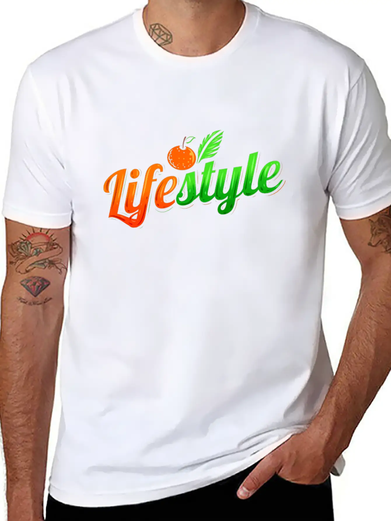 Vegetarian And Vegan Lifestyle - Go Vegan Stylish Everyday T-Shirt – Unisex Basic Cotton Tee