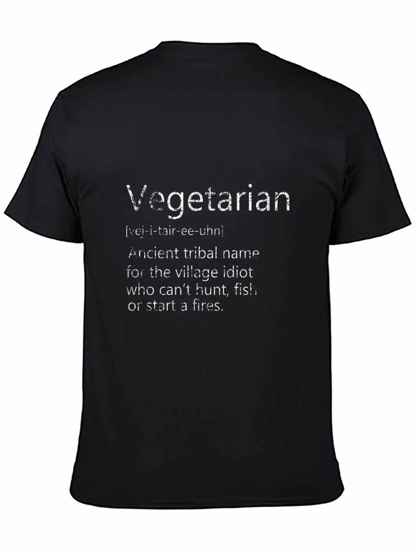 Vegetarian Definition Stylish Everyday T-Shirt – Unisex Basic Cotton Tee