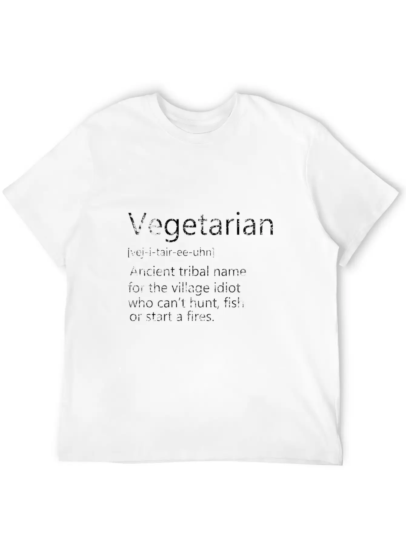 Vegetarian Definition Stylish Everyday T-Shirt – Unisex Basic Cotton Tee
