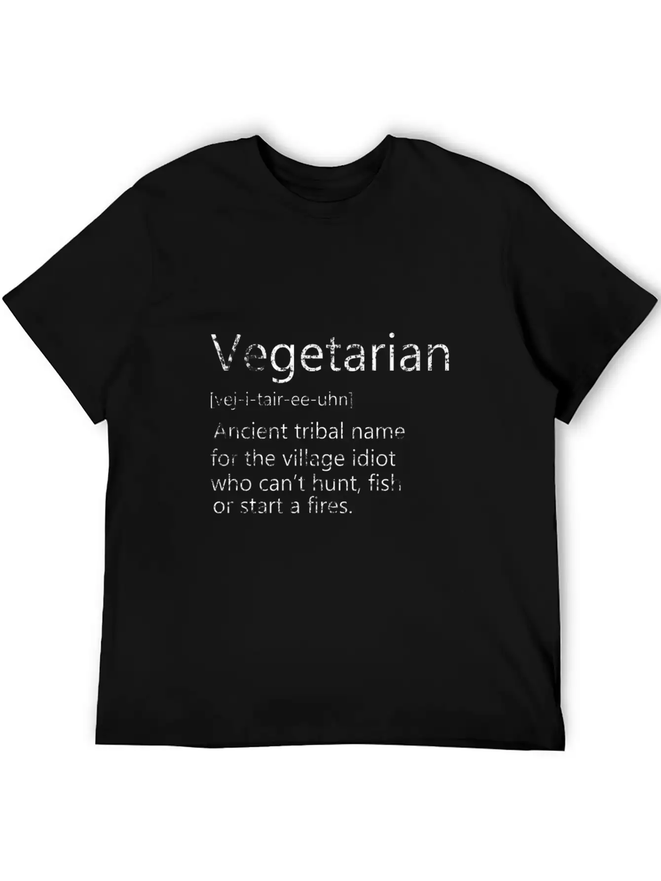 Vegetarian Definition Stylish Everyday T-Shirt – Unisex Basic Cotton Tee