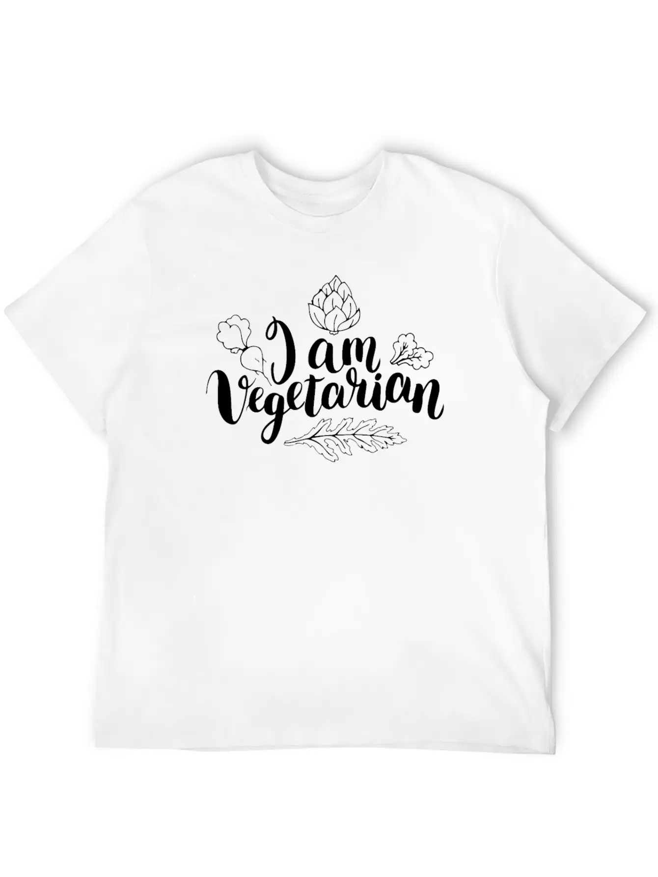 Vegetarian I Love Animals Shirt Timeless Short Sleeve Tee – Comfy And Minimalist Design