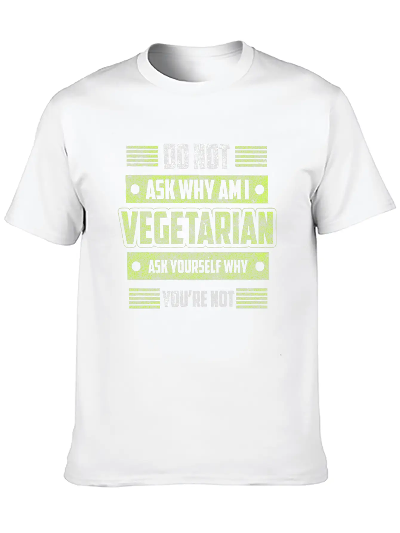 Vegetarian Veggie Healthy Nutrition Basic Graphic T-Shirt – Daily Comfort In Soft Cotton
