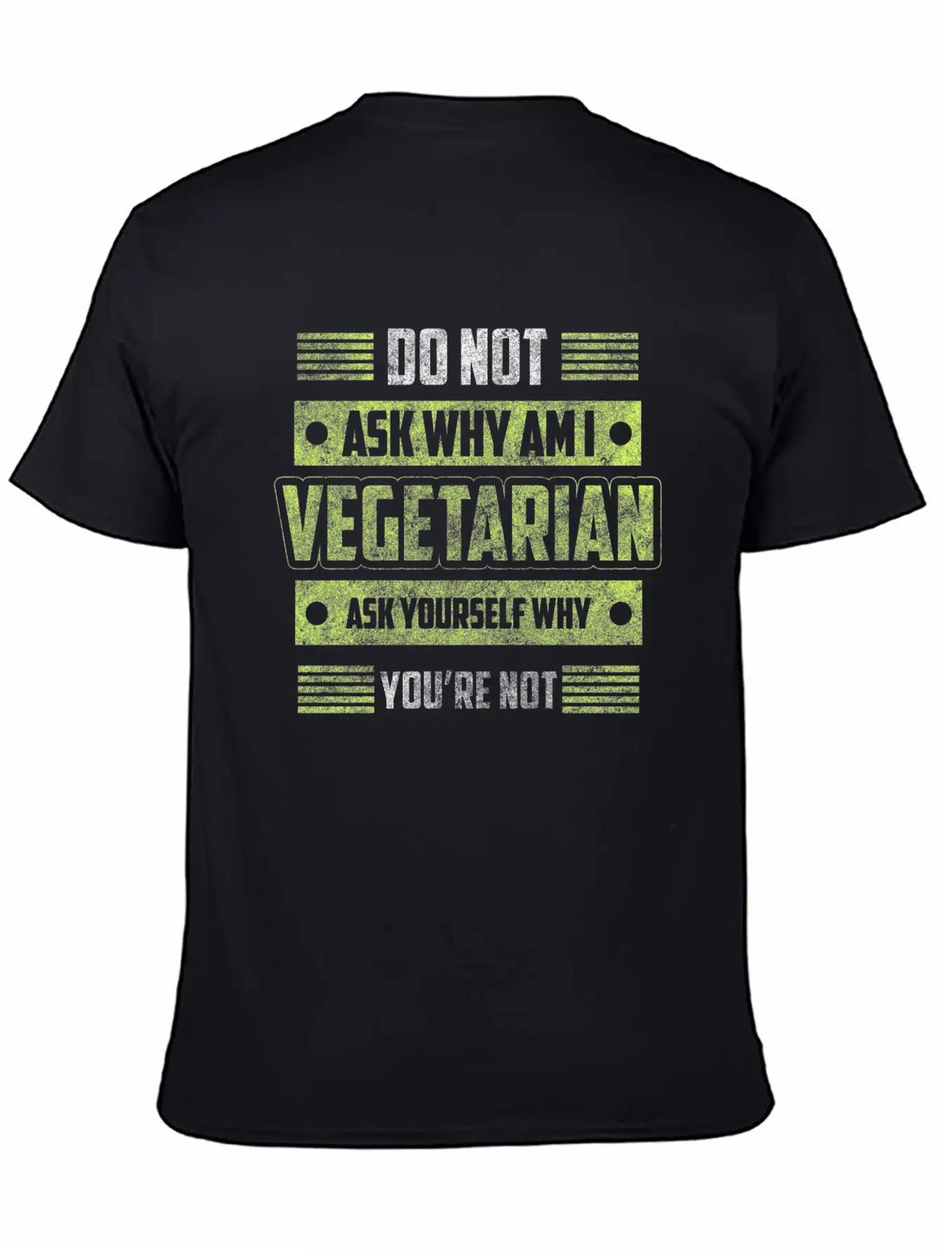 Vegetarian Veggie Healthy Nutrition Basic Graphic T-Shirt – Daily Comfort In Soft Cotton