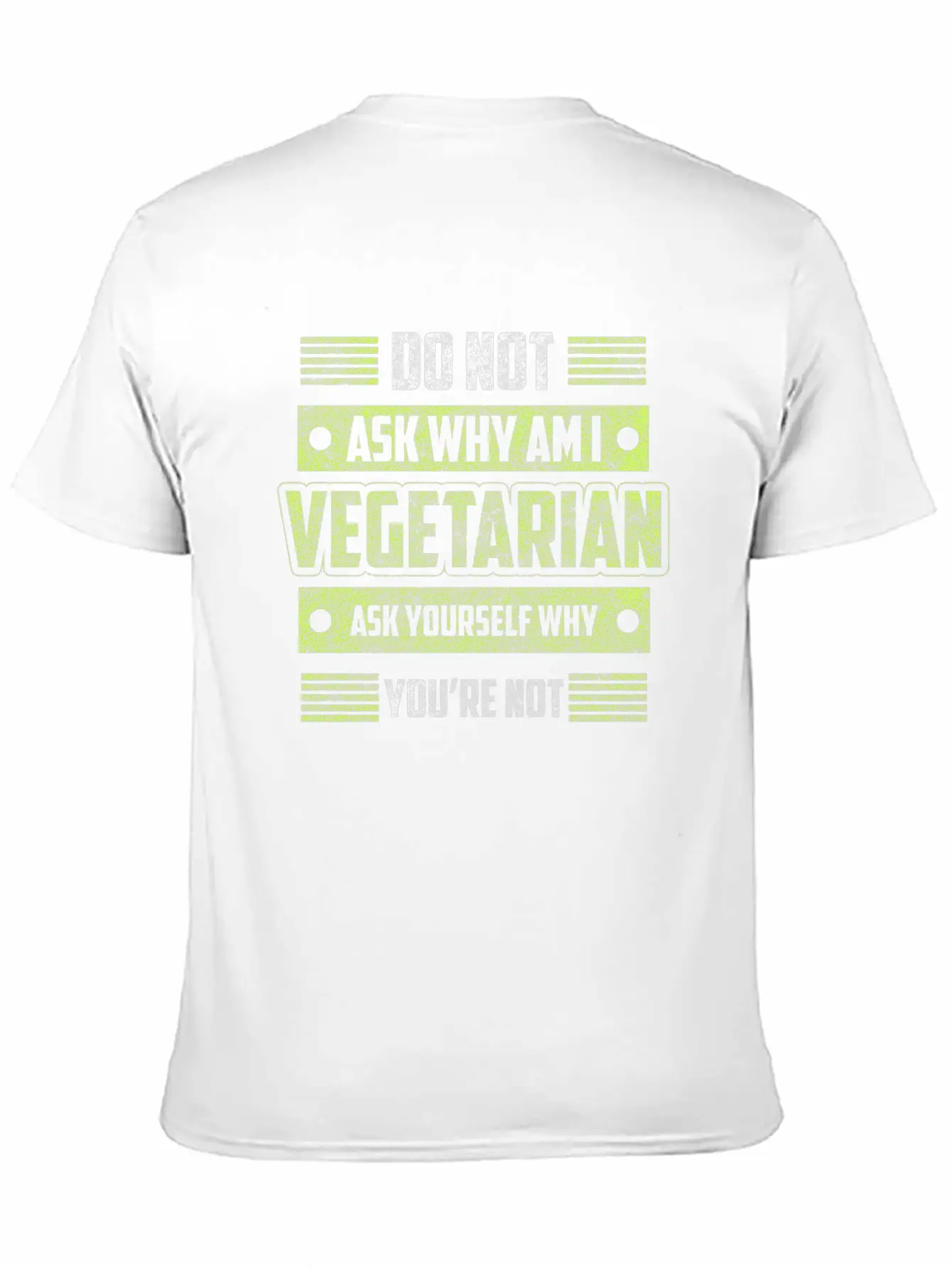 Vegetarian Veggie Healthy Nutrition Basic Graphic T-Shirt – Daily Comfort In Soft Cotton
