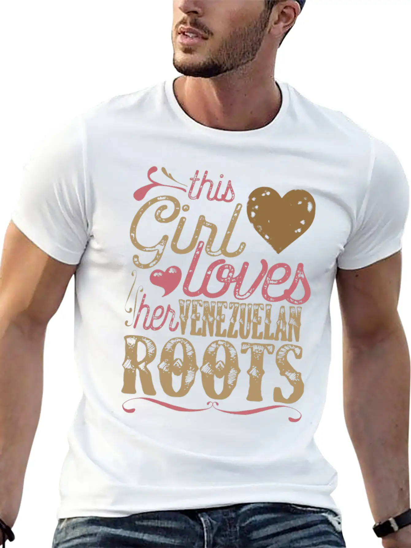 Venezuelan Roots Shirt Gift Venezuela Stylish Everyday T-Shirt – Unisex Basic Cotton Tee