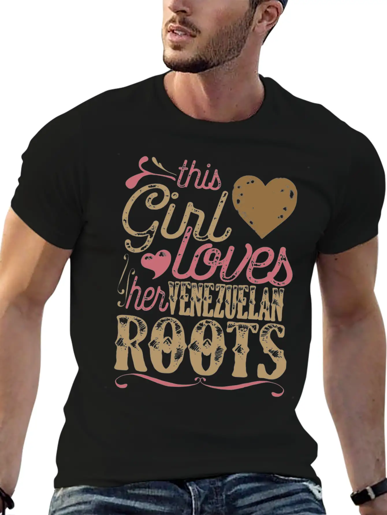 Venezuelan Roots Shirt Gift Venezuela Stylish Everyday T-Shirt – Unisex Basic Cotton Tee