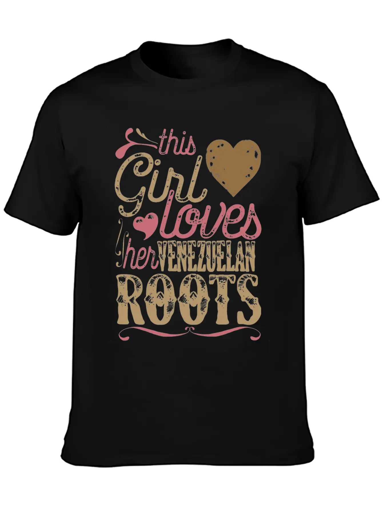 Venezuelan Roots Shirt Gift Venezuela Stylish Everyday T-Shirt – Unisex Basic Cotton Tee