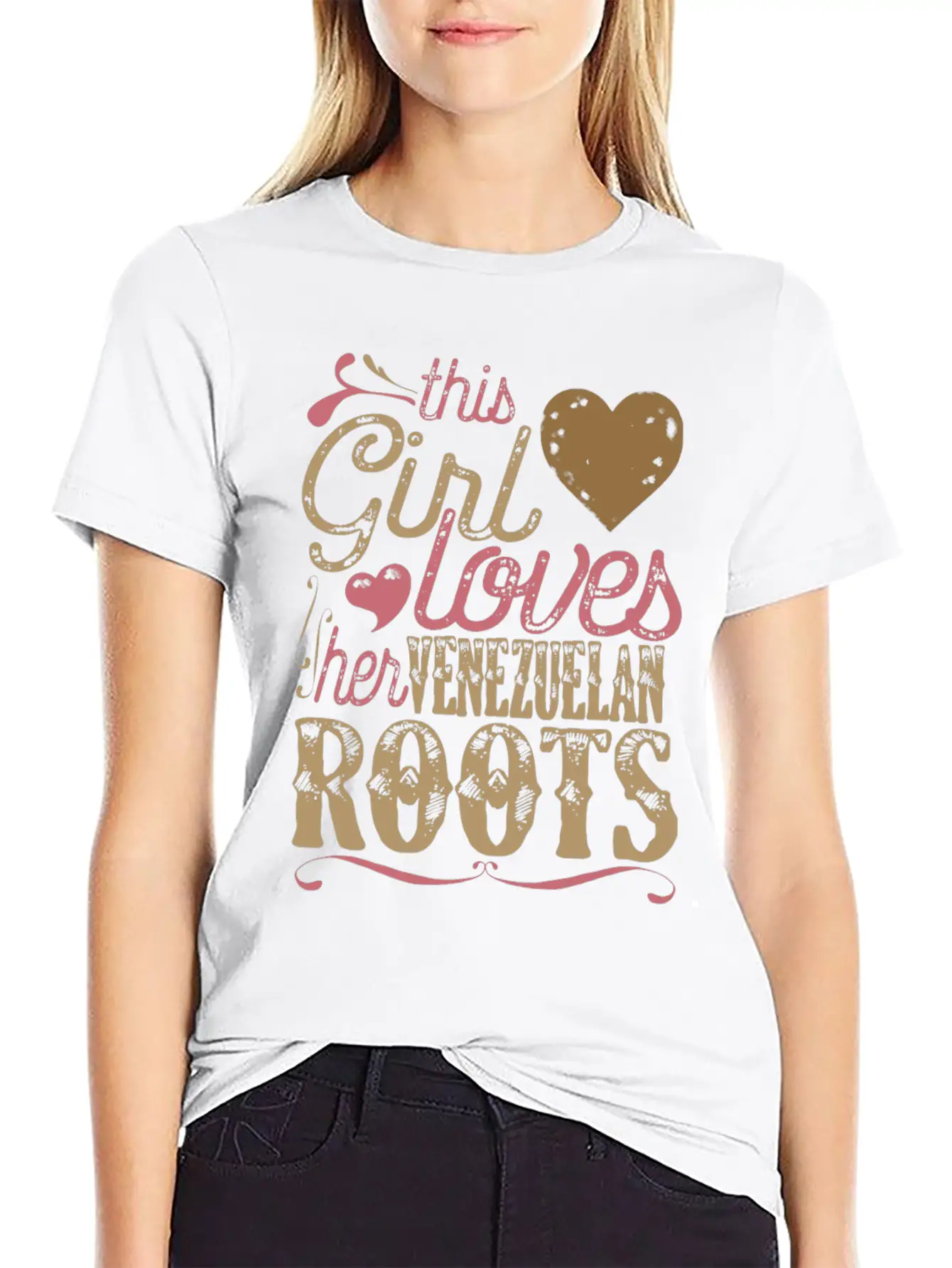 Venezuelan Roots Shirt Gift Venezuela Stylish Everyday T-Shirt – Unisex Basic Cotton Tee