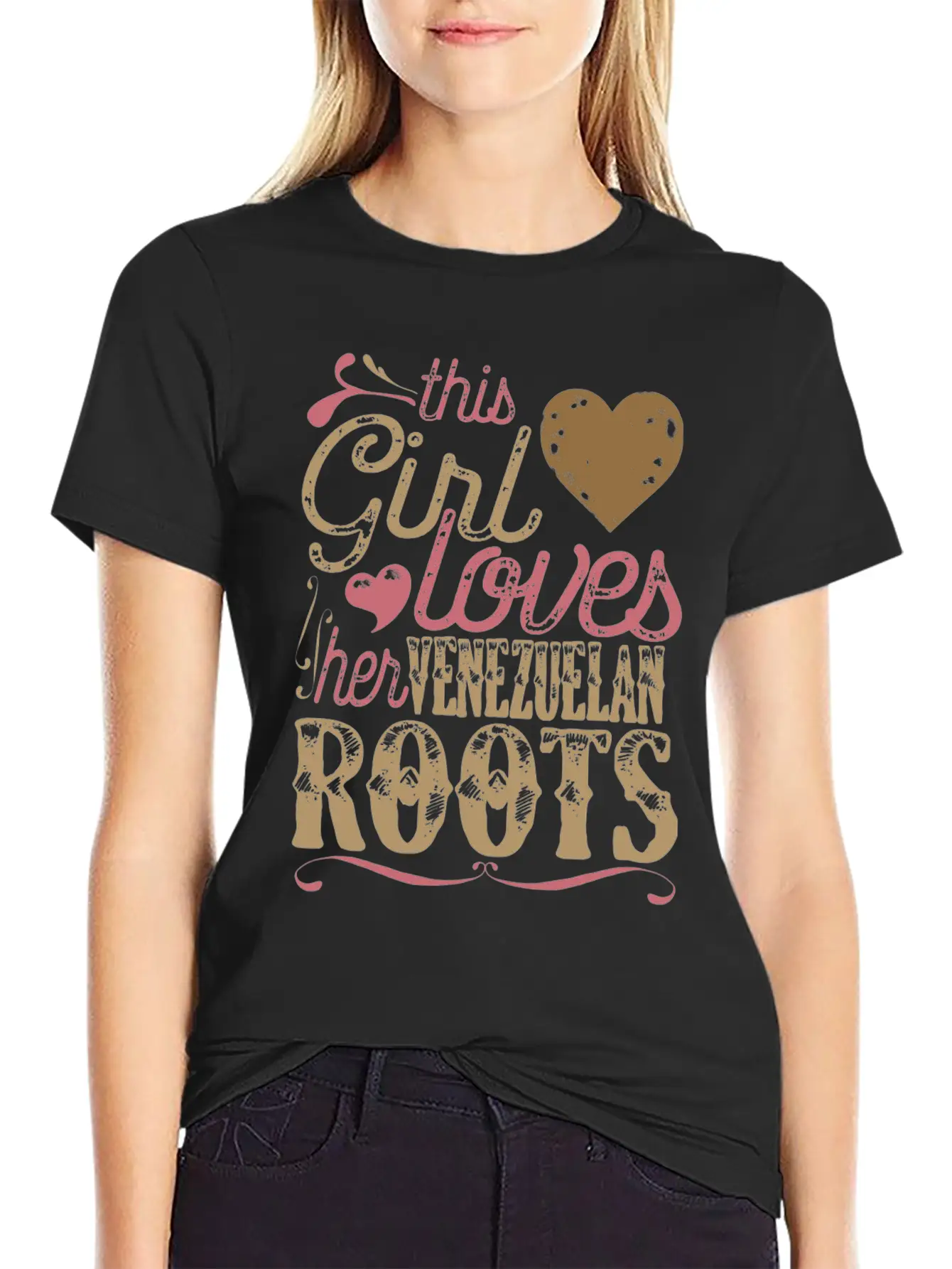 Venezuelan Roots Shirt Gift Venezuela Stylish Everyday T-Shirt – Unisex Basic Cotton Tee