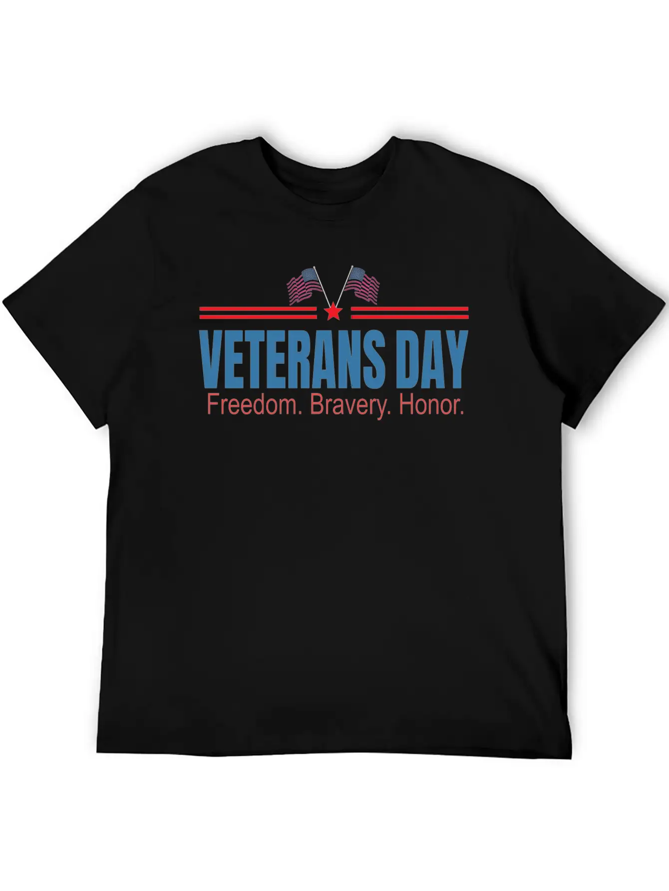 Veteran Day Unisex Casual T-Shirt – Clean Design For Daily Comfort