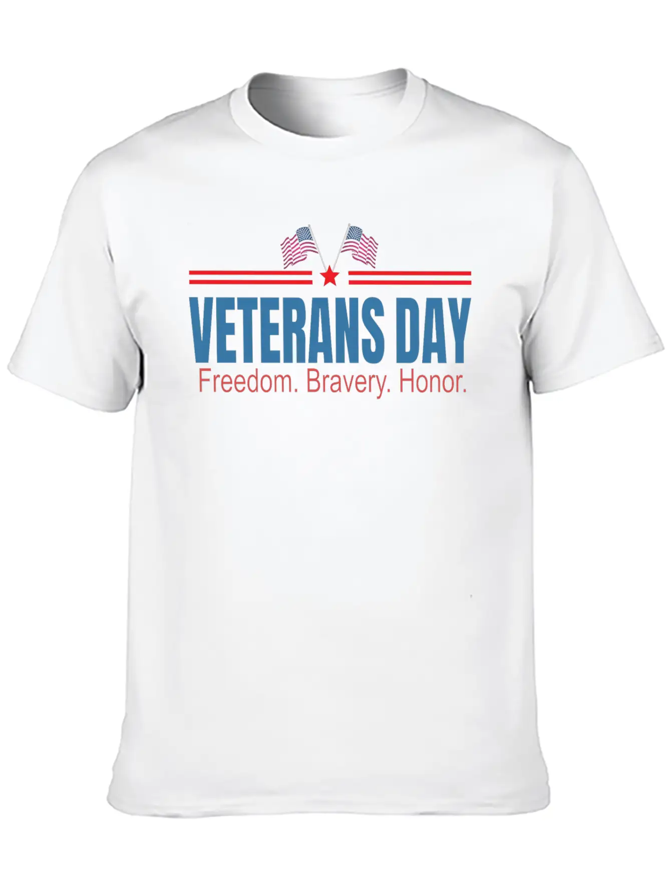 Veteran Day Unisex Casual T-Shirt – Clean Design For Daily Comfort
