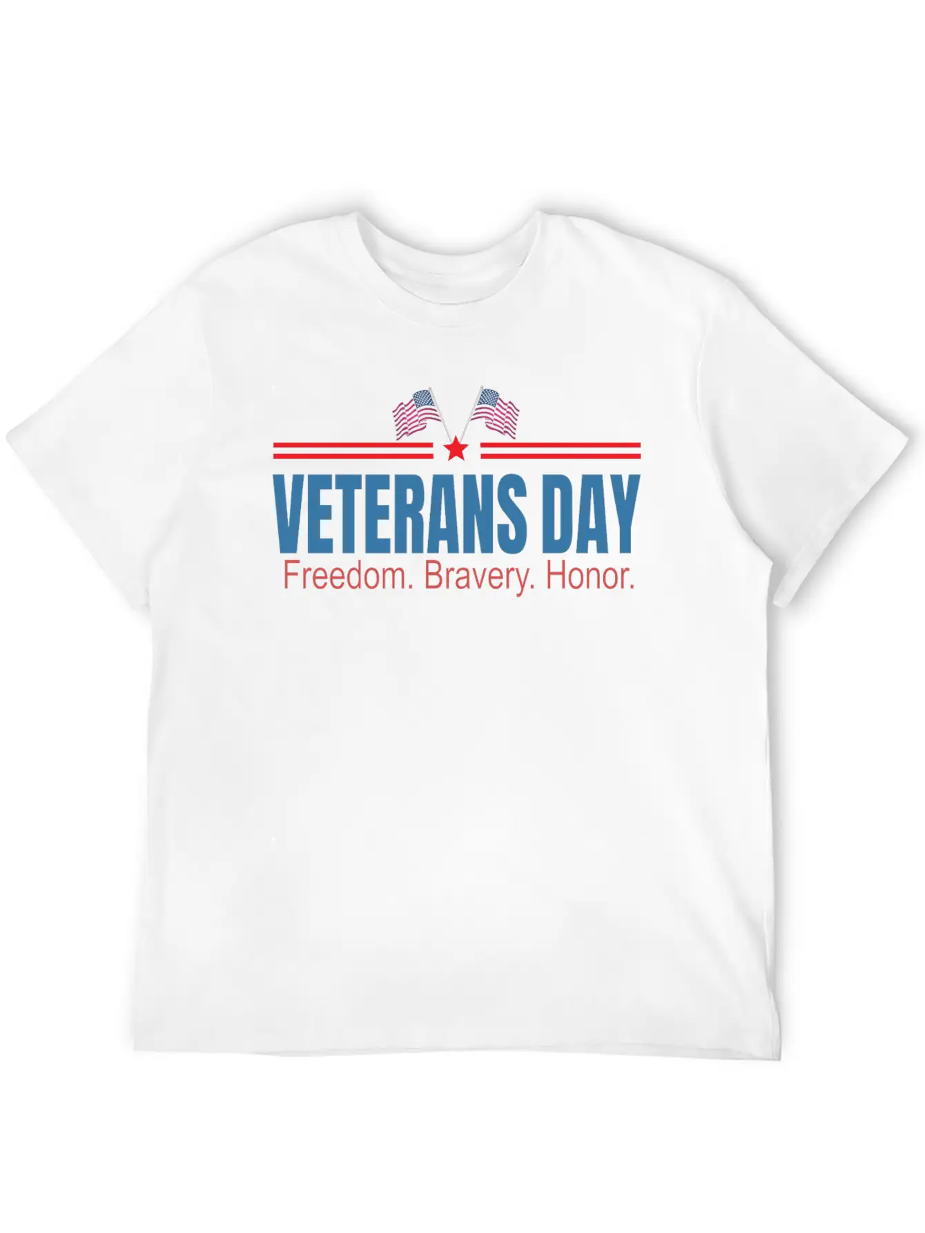 Veteran Day Unisex Casual T-Shirt – Clean Design For Daily Comfort