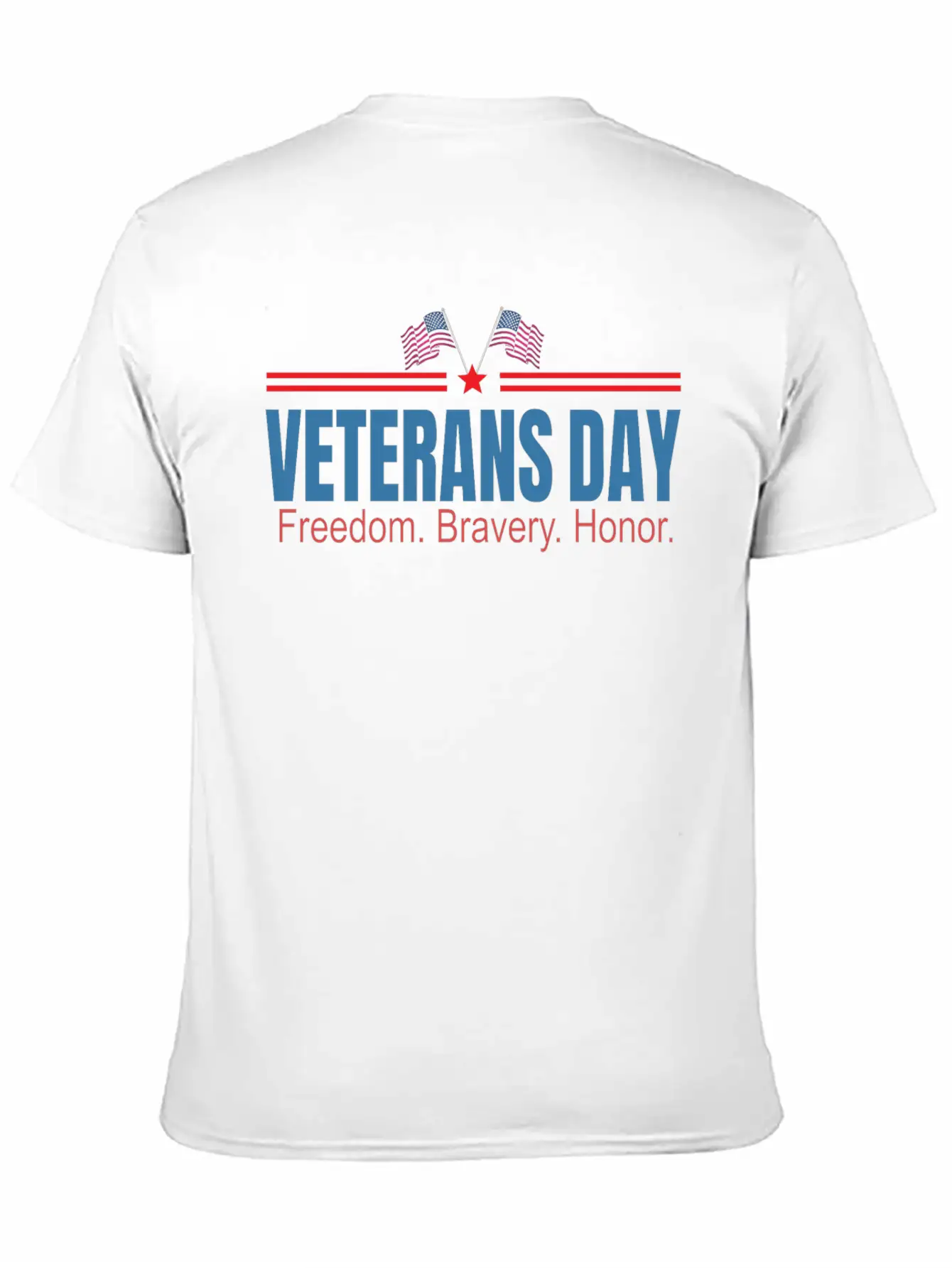 Veteran Day Unisex Casual T-Shirt – Clean Design For Daily Comfort