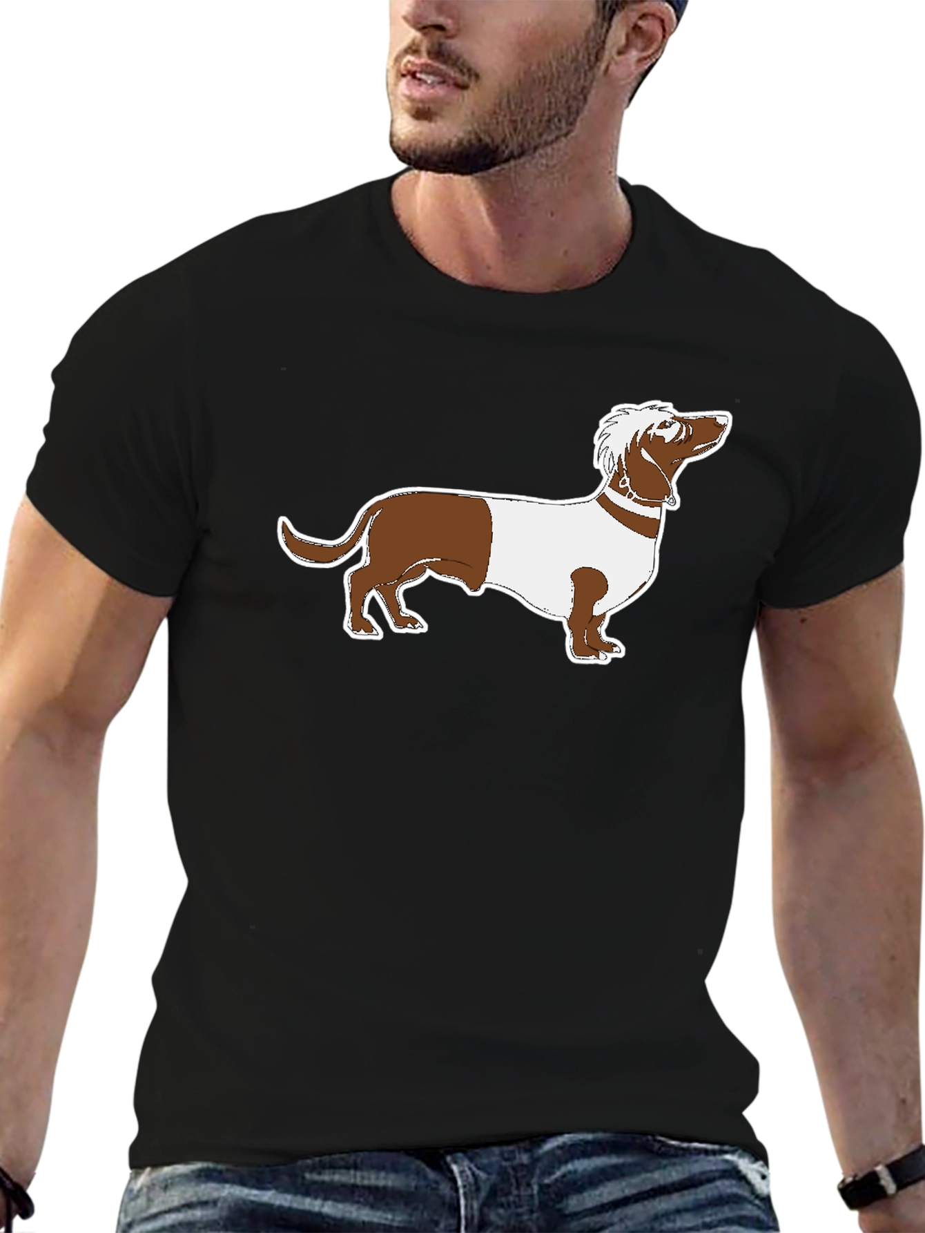 Dachshund Graphic T-Shirt - Unique Dog Lover Tee